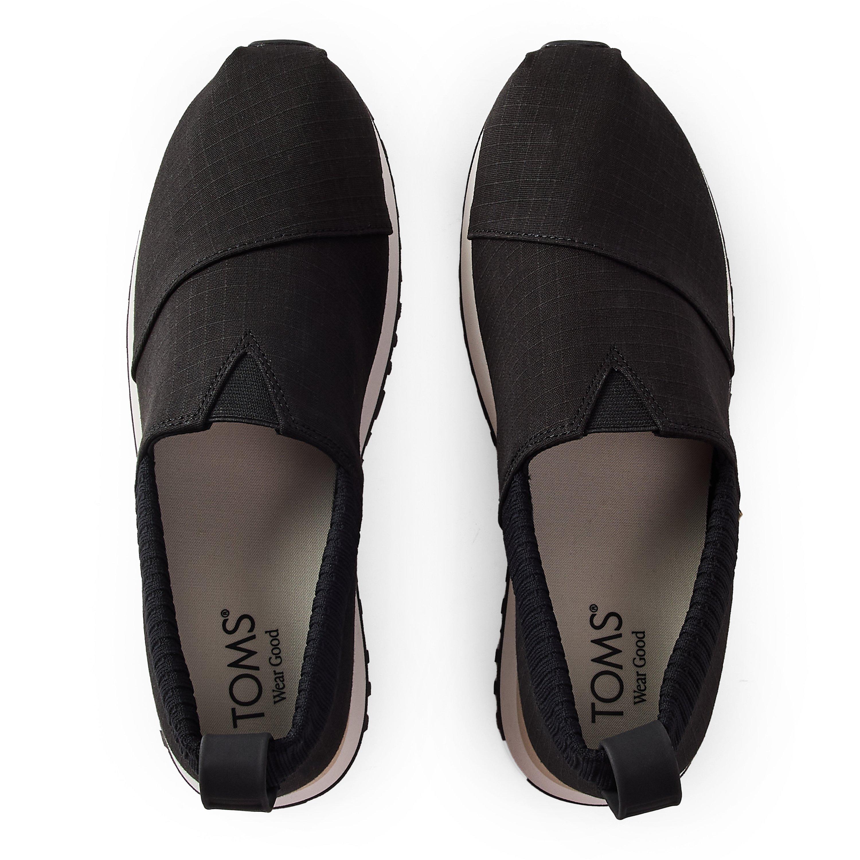 Black - Toms - Alpargata Resident 2.0 Trainers - 4