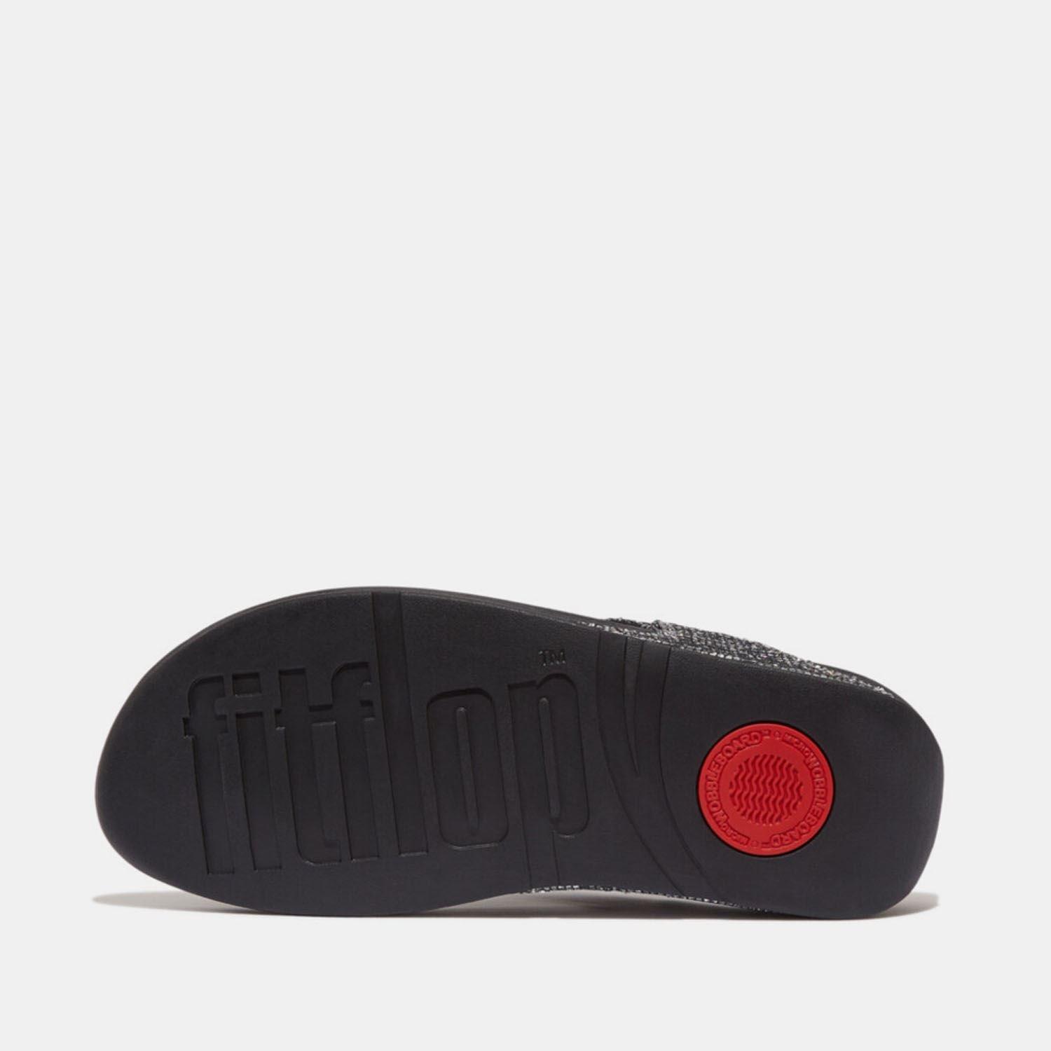 Silver - Fitflop - Lulu Glitterball Toe-Post Sandals - 4