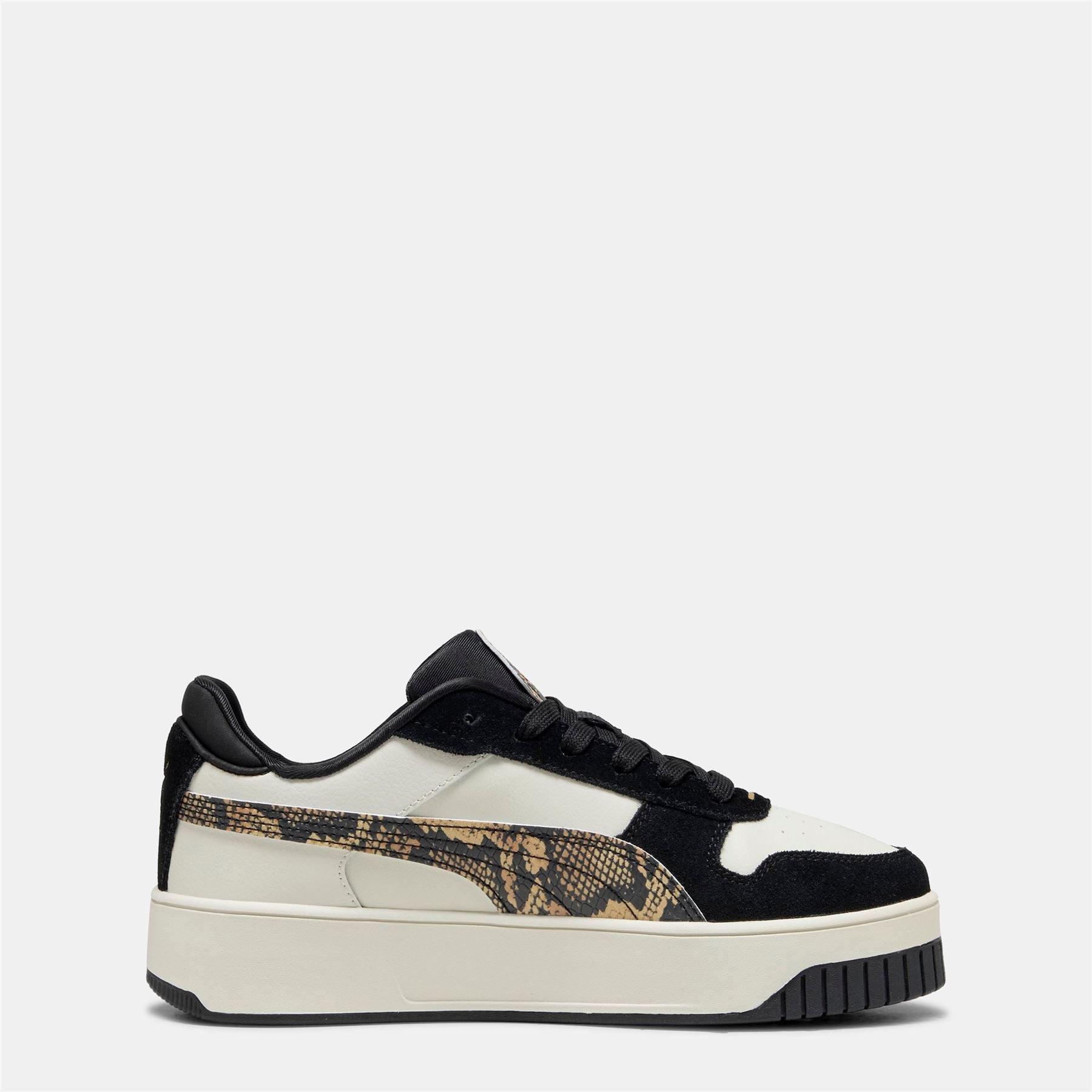 Grey Black - Puma - Carina Street Snake Chic Trainers - 2