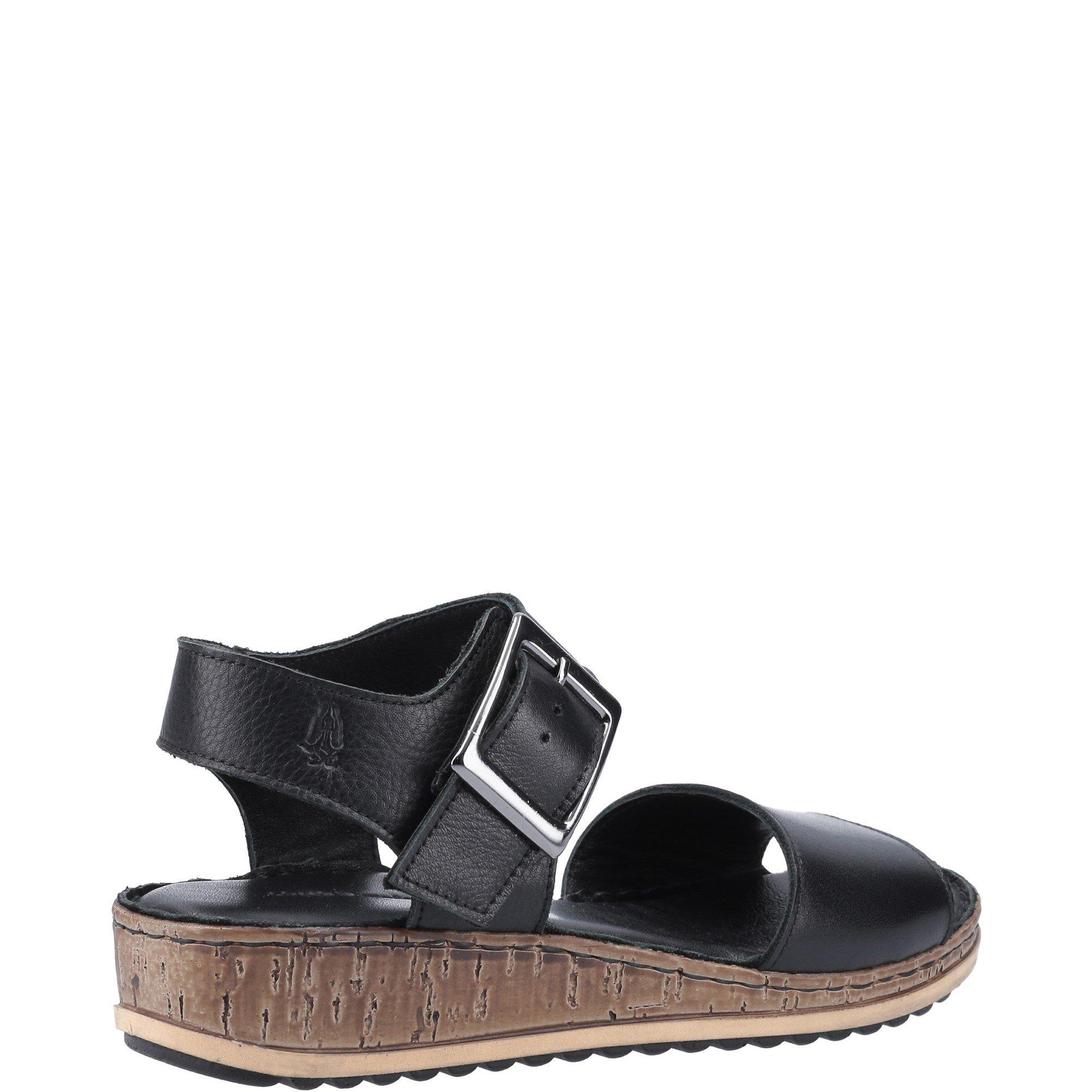 Black - Hush Puppies - Ellie Wide Sandal - 3