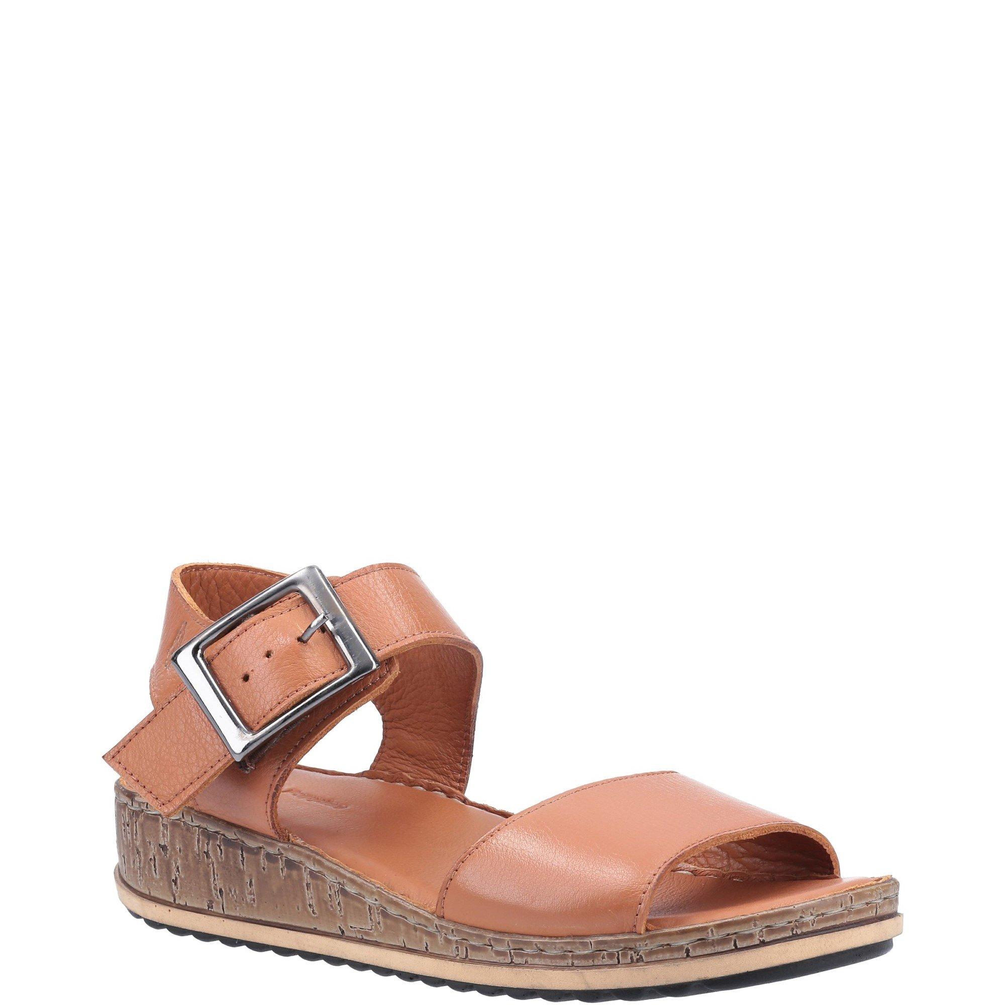 Tan - Hush Puppies - Ellie Wide Sandal - 2