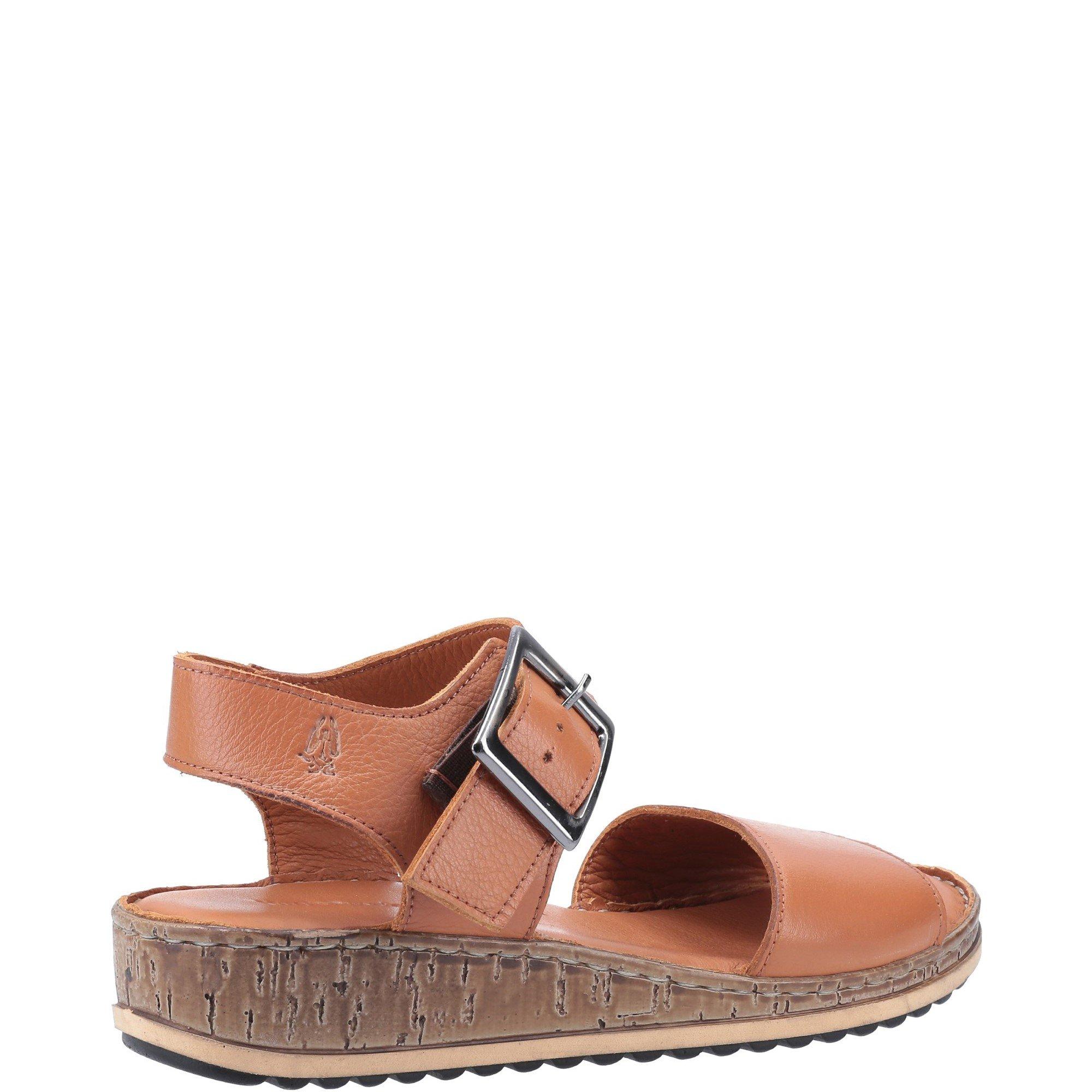 Tan - Hush Puppies - Ellie Wide Sandal - 3