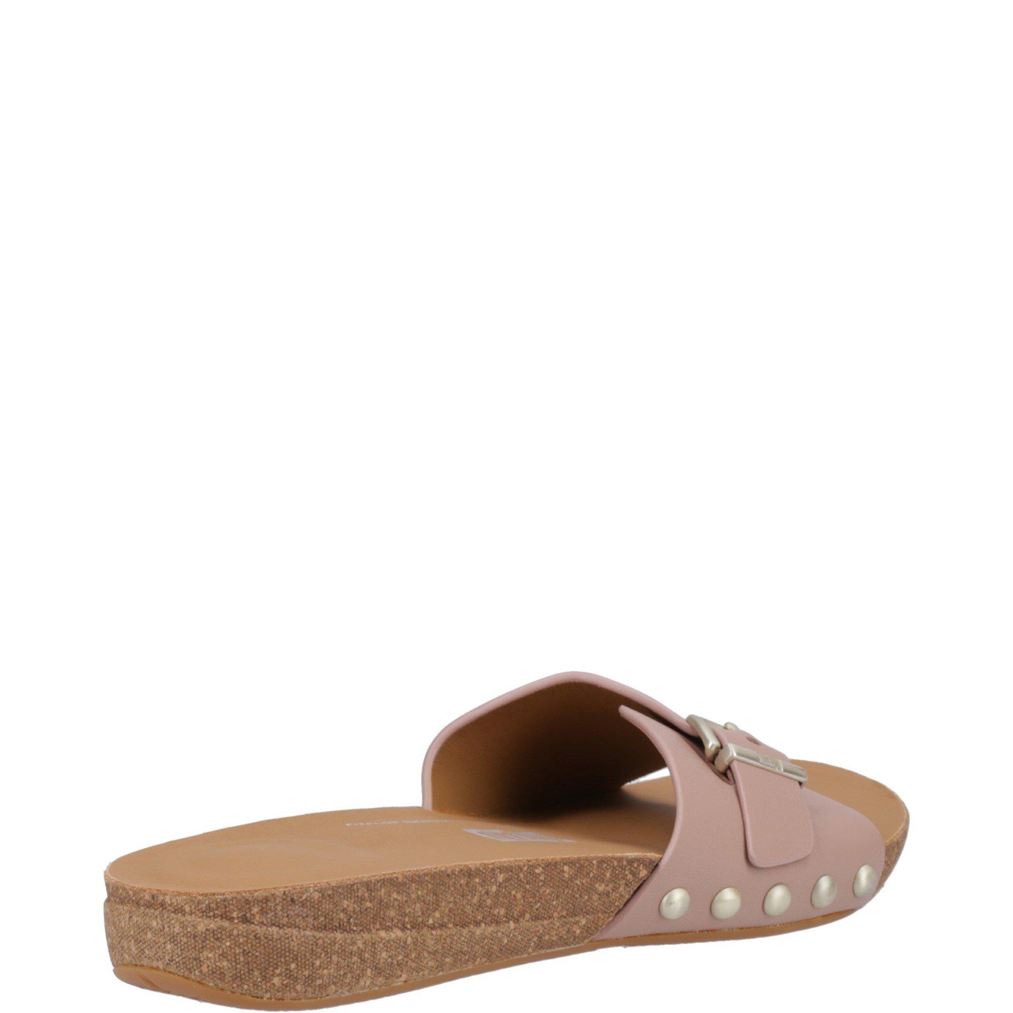 Beige - Fitflop - iQushion Adjustable Buckle Slides - 3