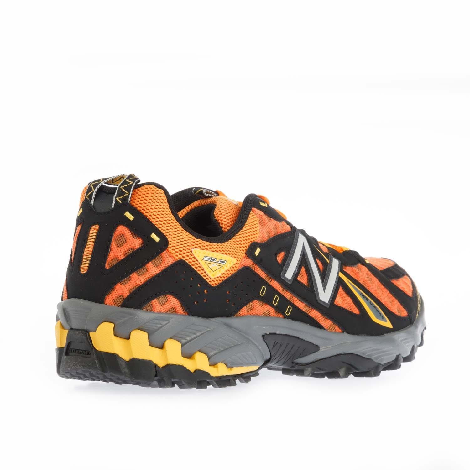 Orange Black - New Balance - 610 V1 Trainers - 3