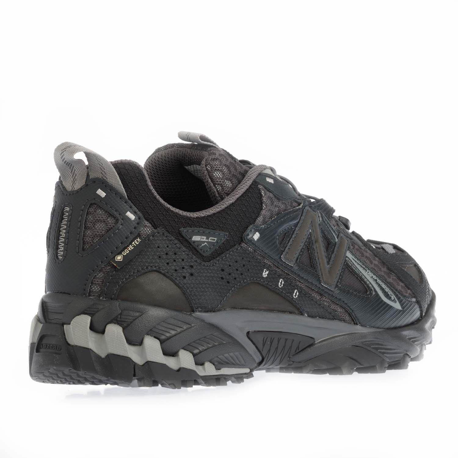Black - New Balance - 610X Trainers - 3