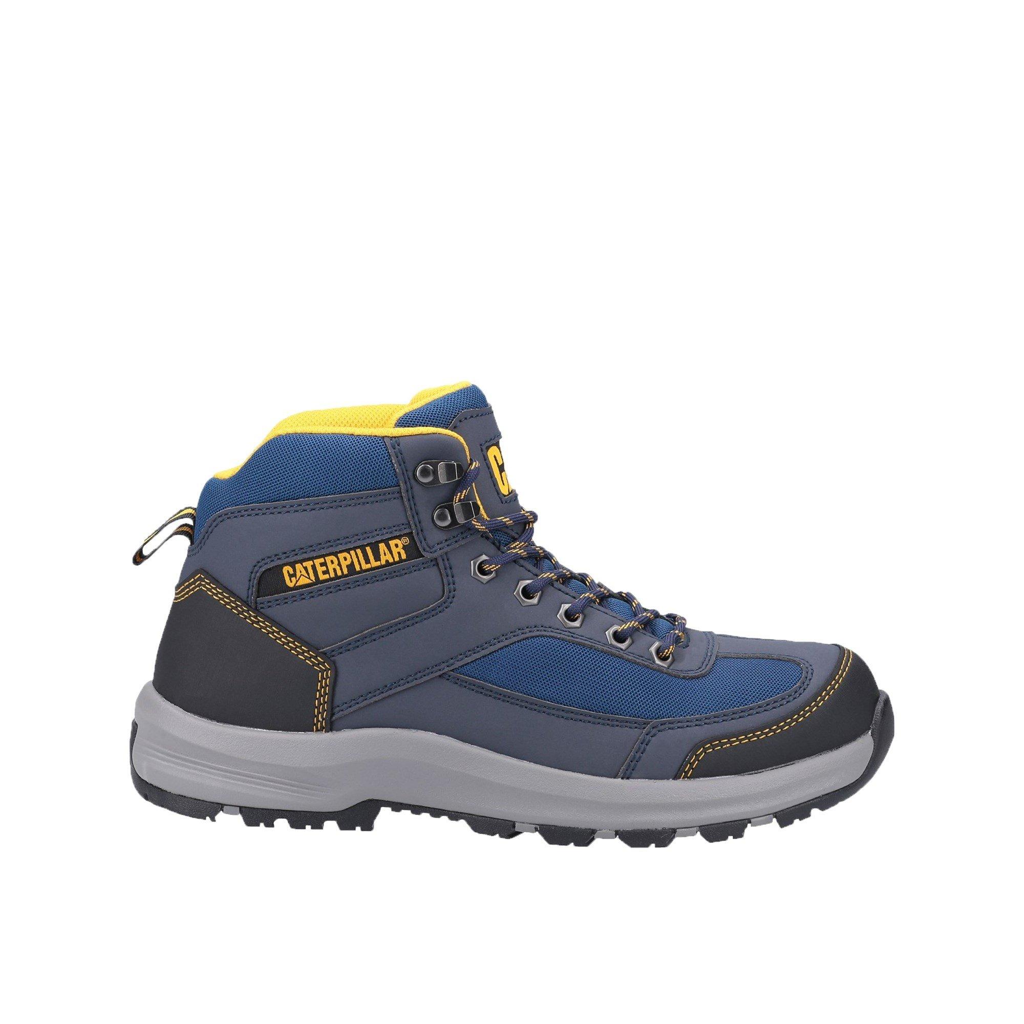 Caterpillar Men's Elmore Mid Safety Hiker - Navy - 13 (47)