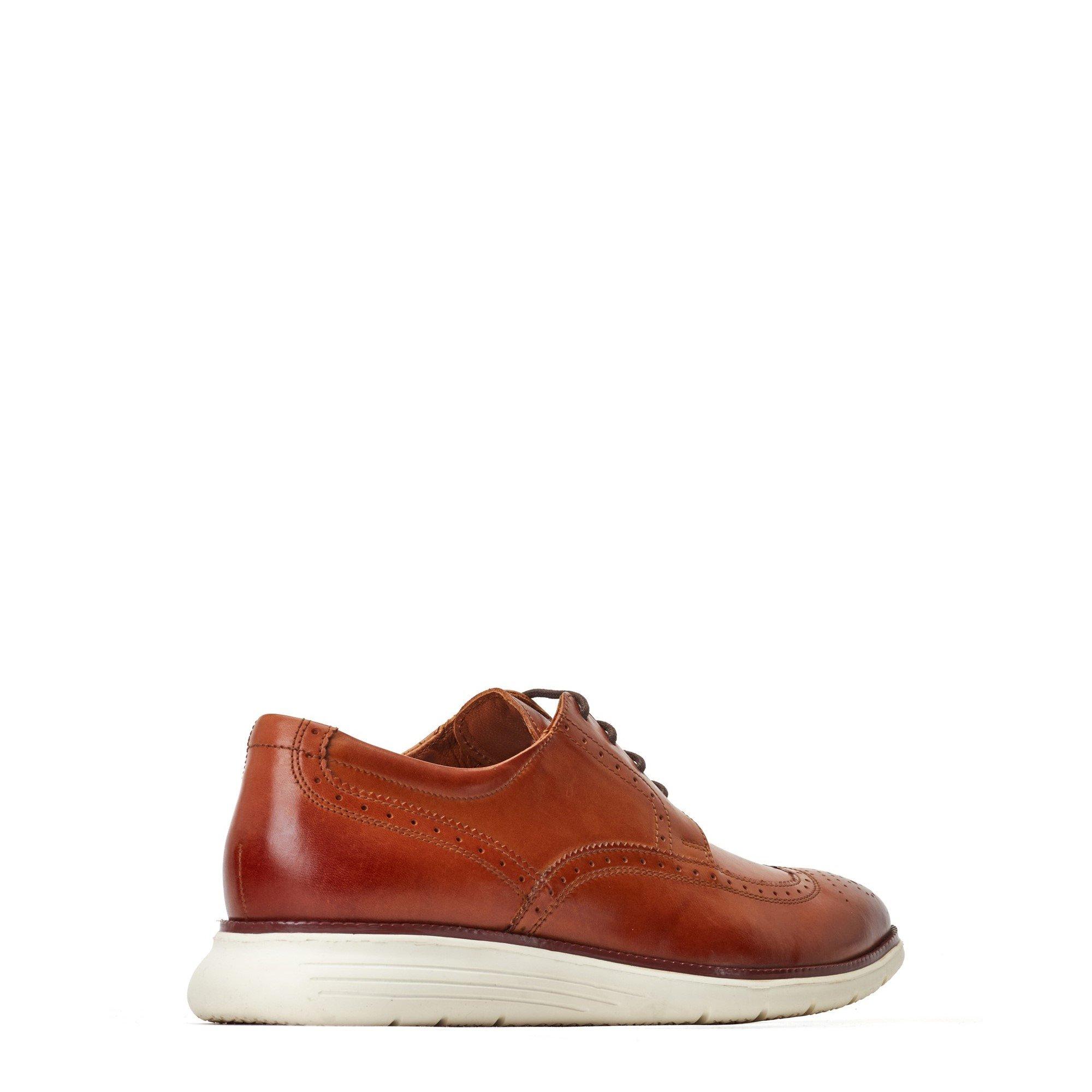 Tan - Base London - Flight Brogue Shoe - 3