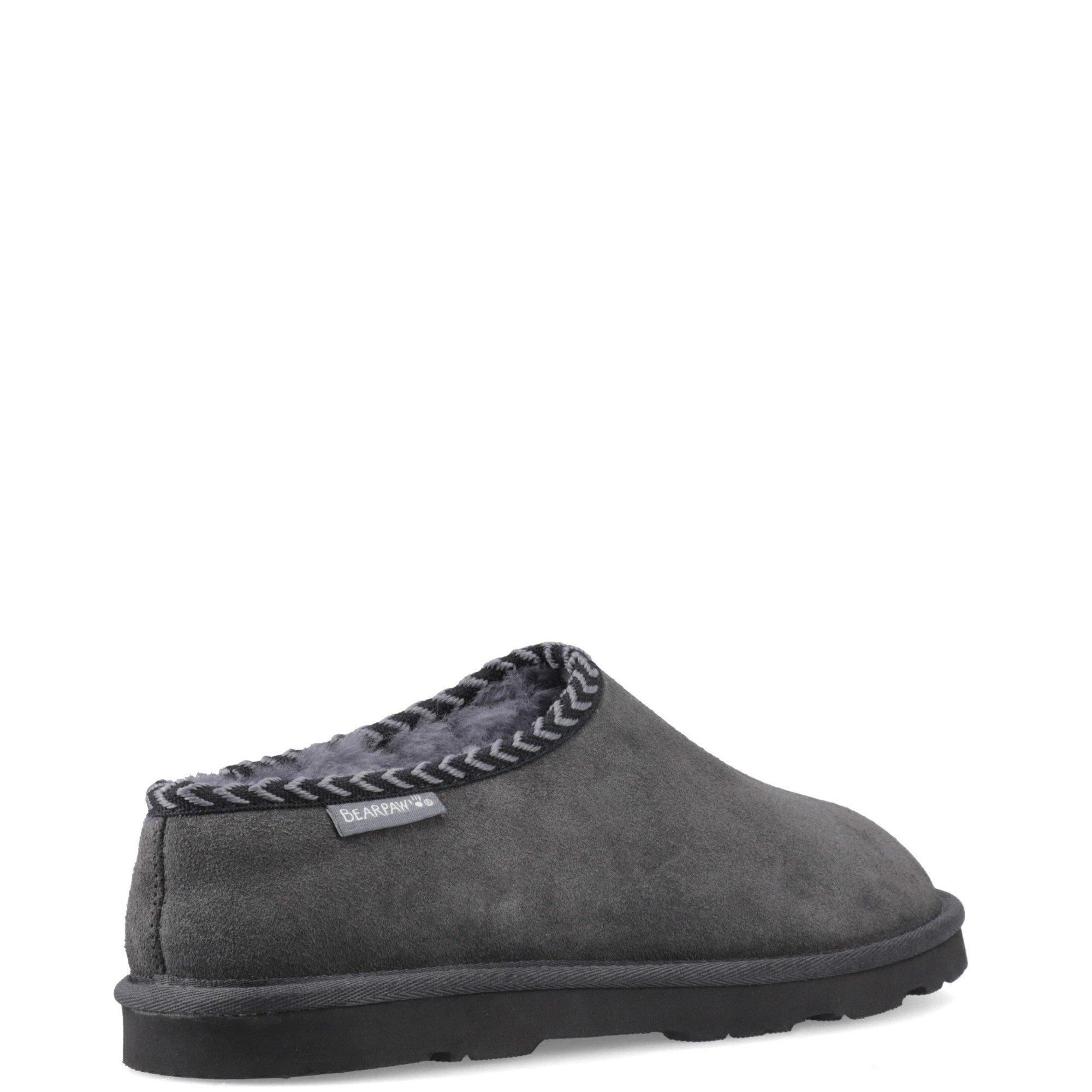 Dark Grey - Bearpaw - BEAU Mens Slippers - 3