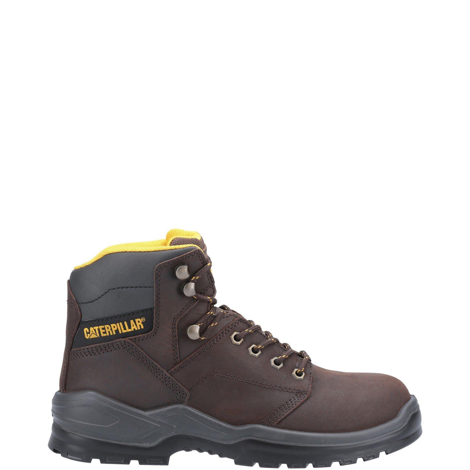 Caterpillar Men's Striver Injected Safety Boot - Brown - 11 (45)