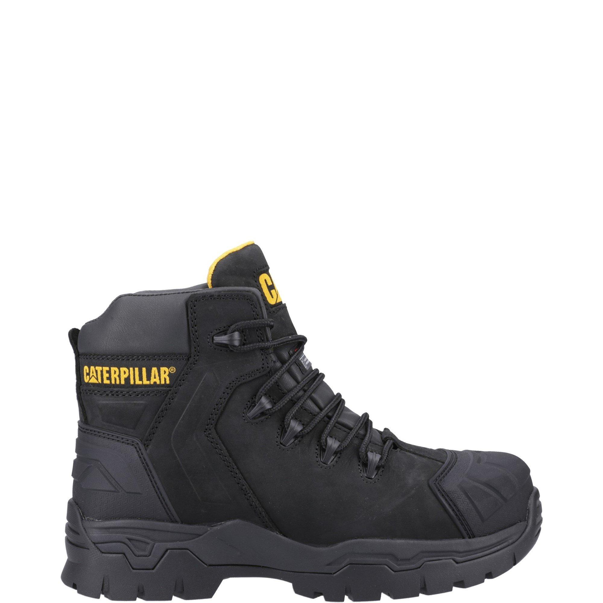 Black - Caterpillar - Everett S3 WP Safety Boot - 1