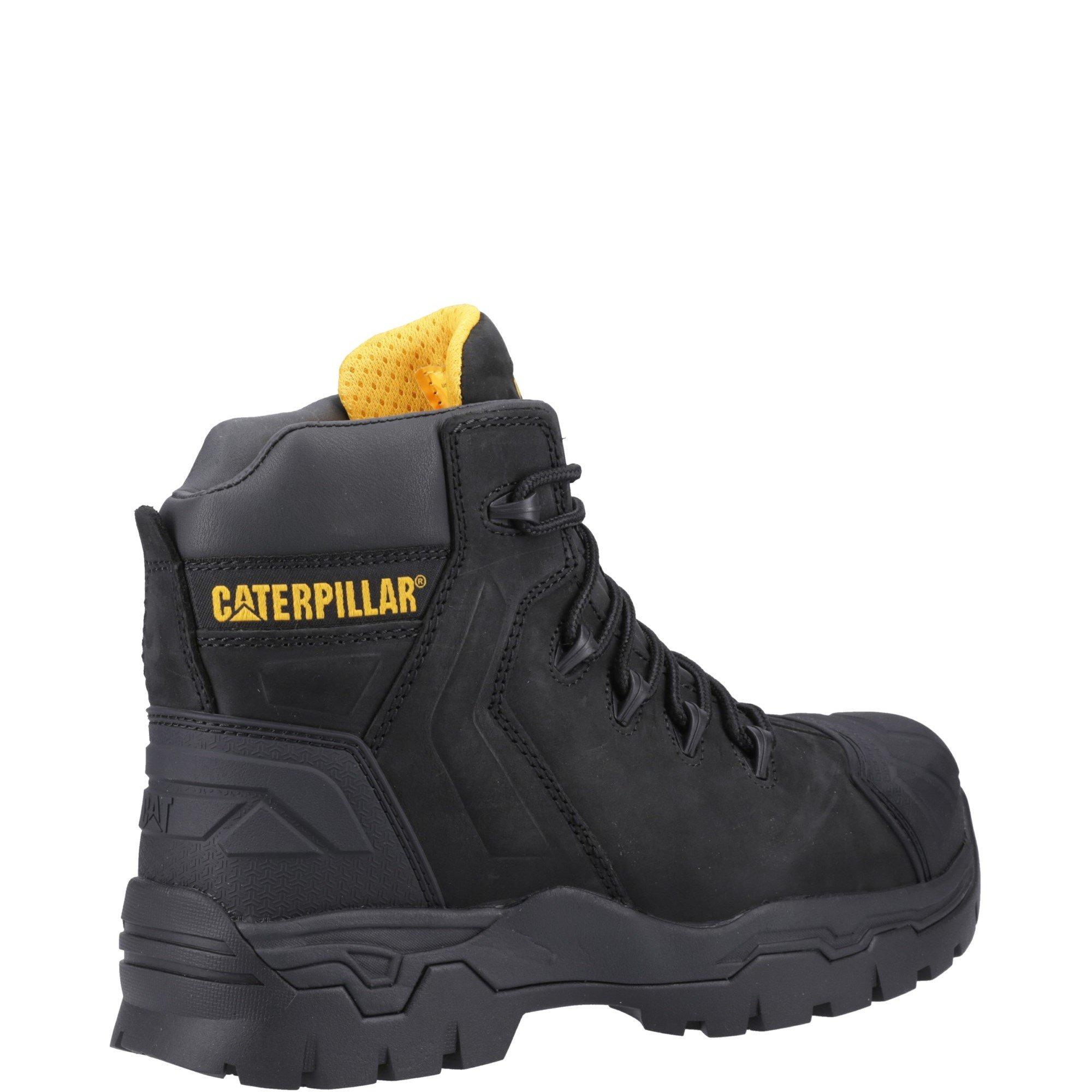 Black - Caterpillar - Everett S3 WP Safety Boot - 3