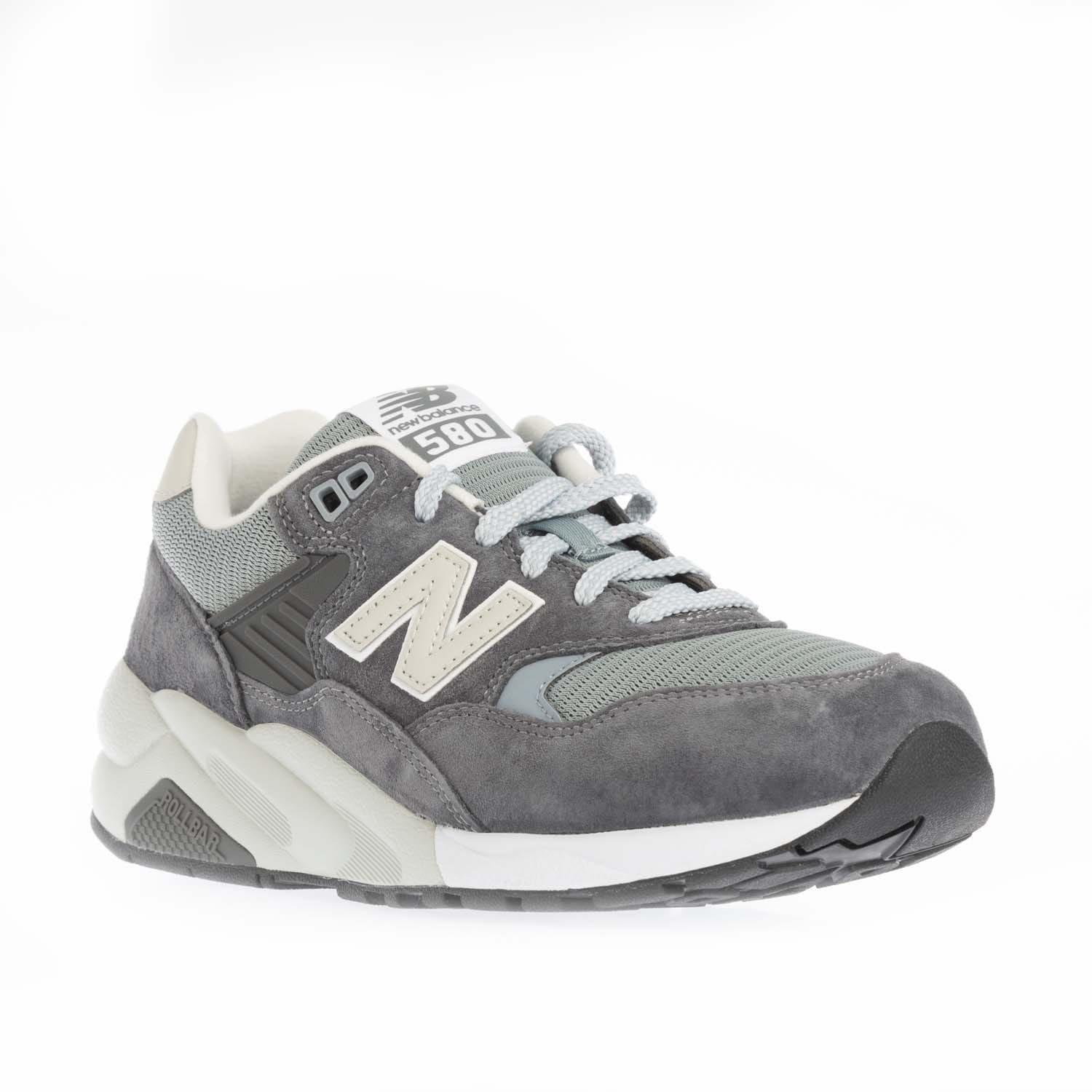 Grey - New Balance - 580 Trainers - 2