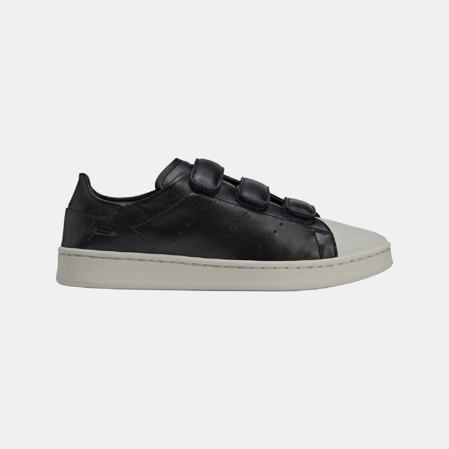 Black - Y3 - Y-3 Stan Smith Hook and Loop Shoes - 1