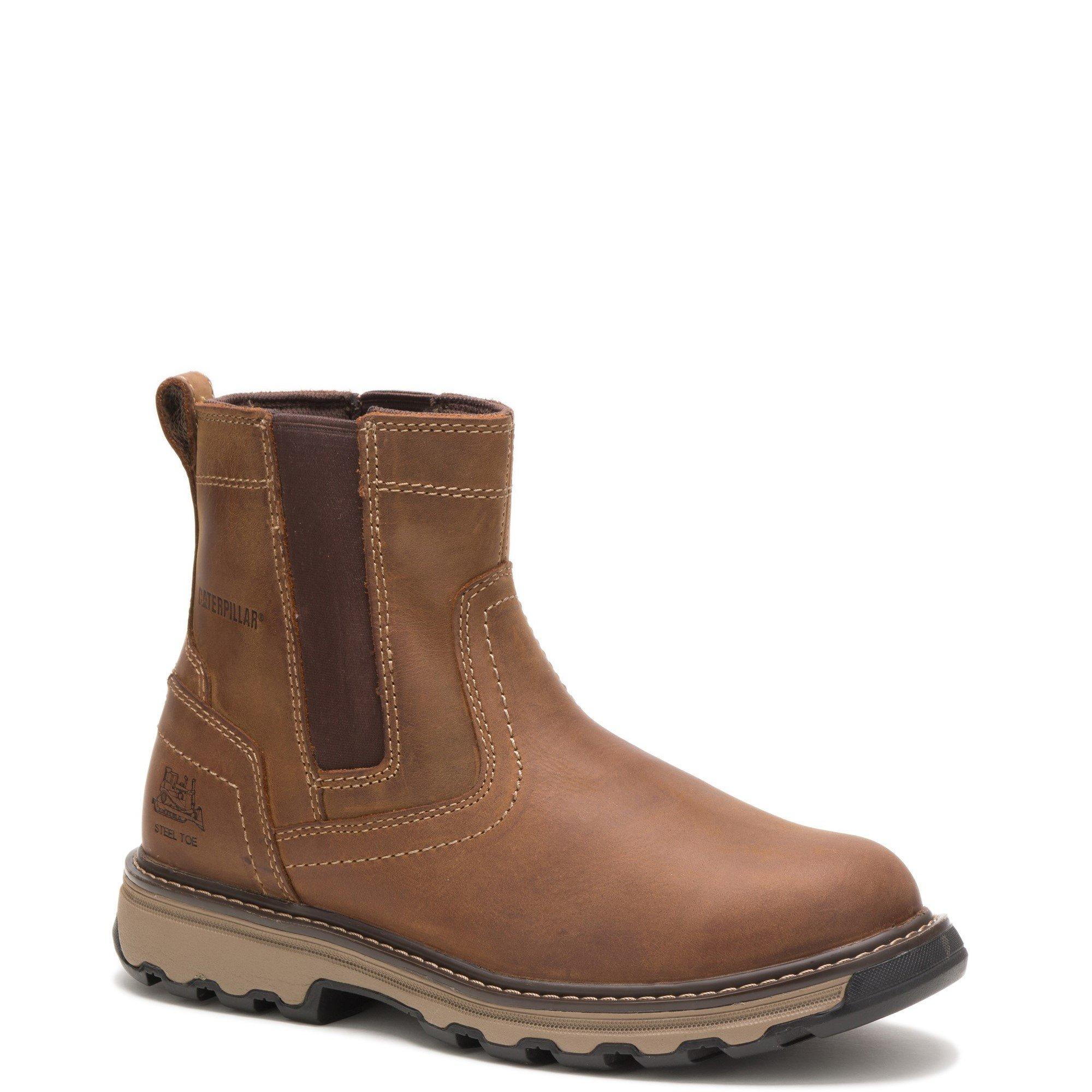 Beige - Caterpillar - Pelton Safety Boot - 2