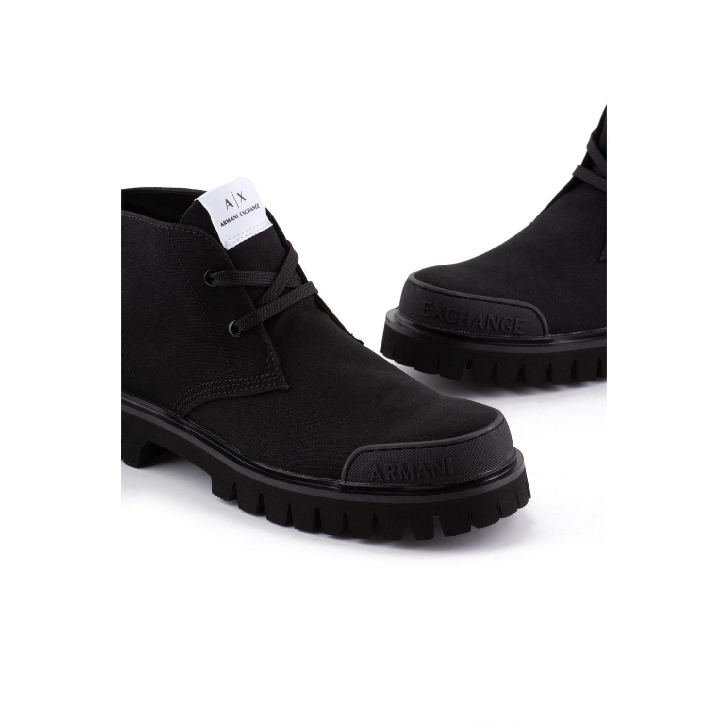 Black - Armani Exchange - Boots - 4