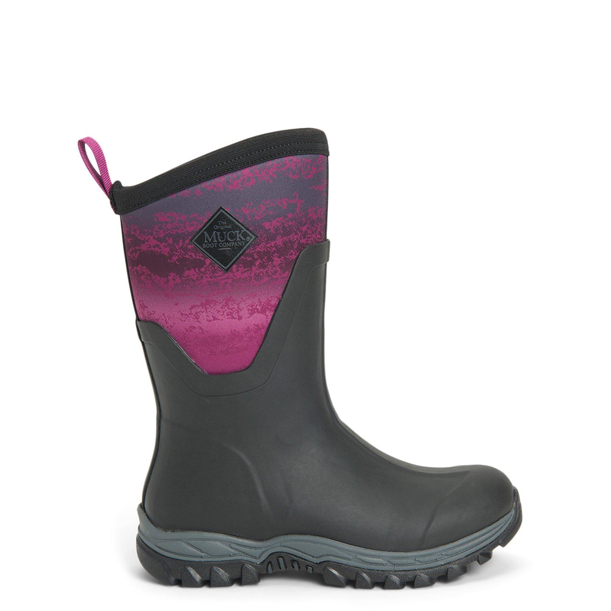 Black - Muck Boots - Arctic Sport Mid Wellington Boots - 1