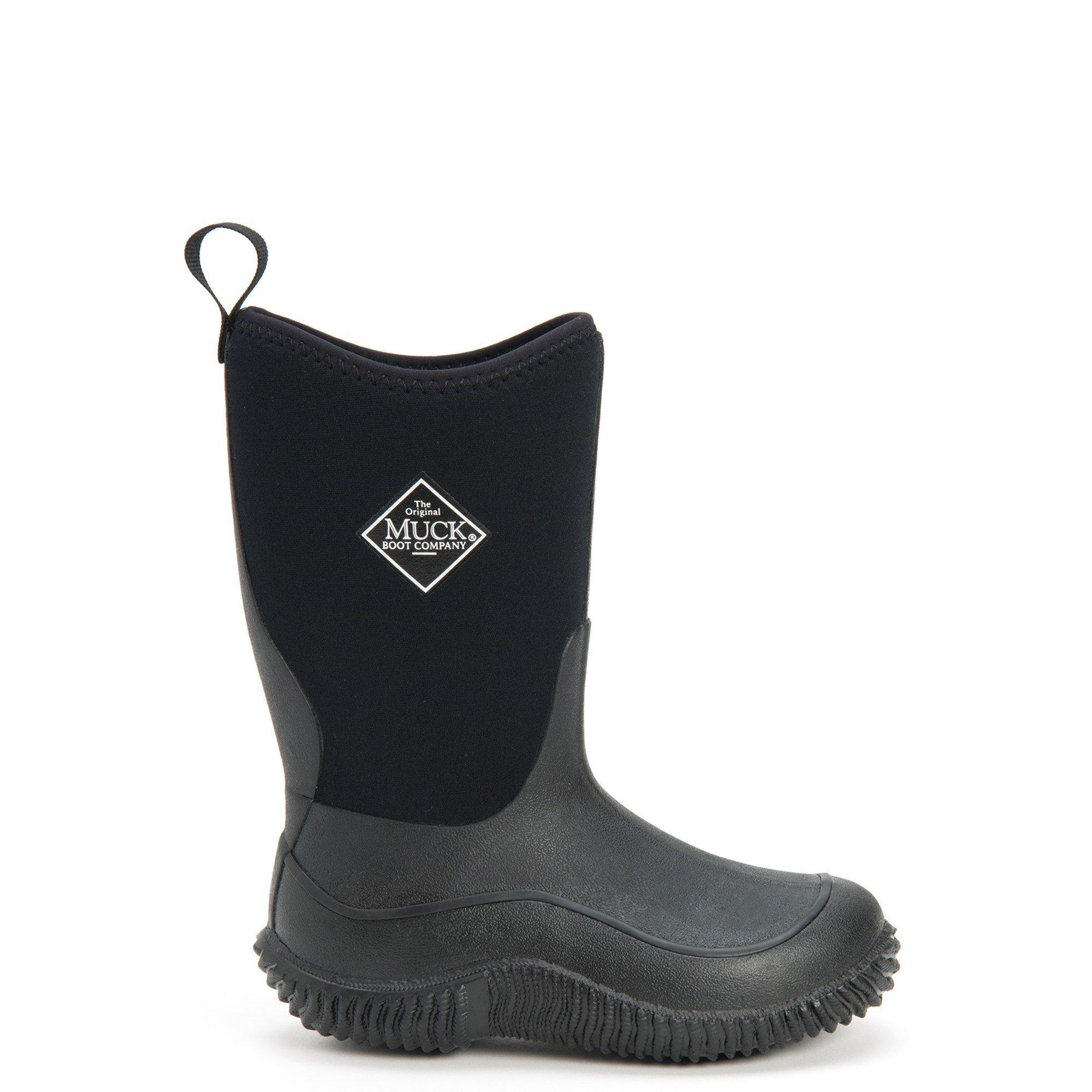 Black - Muck Boots - Hale Pull On Wellington Boot - 1