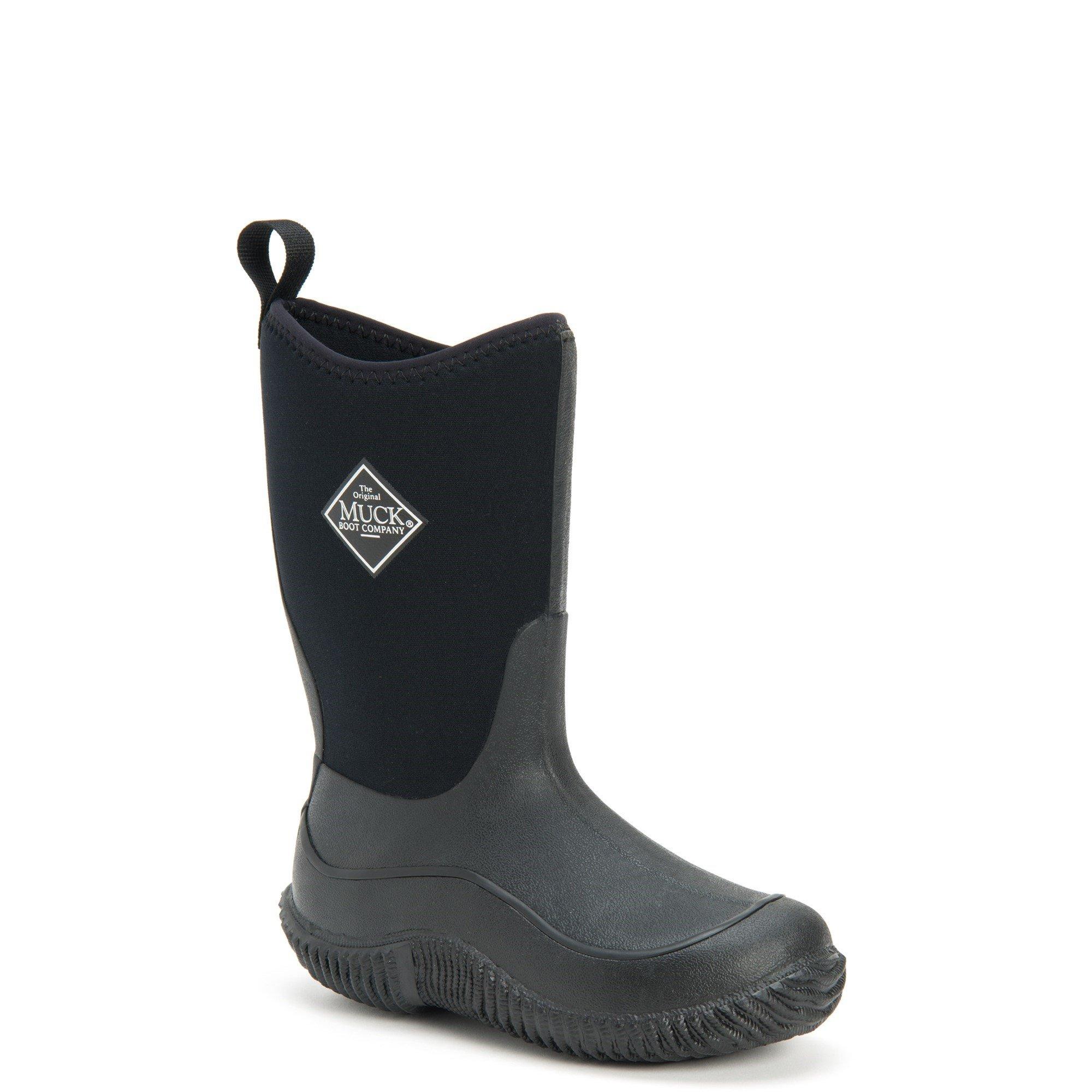 Black - Muck Boots - Hale Pull On Wellington Boot - 2