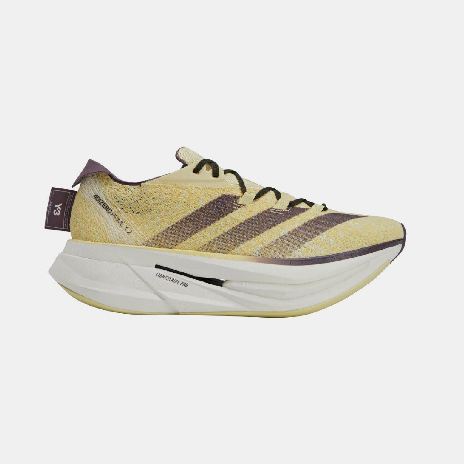 Yellow - Y3 - Adizero Prime x 2 STRUNG Running Shoes - 1