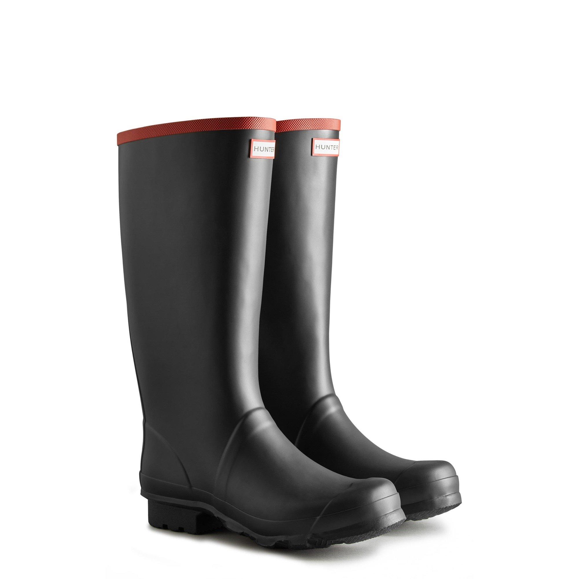 Black - Hunter - Argyll Full Knee Wellington - 2