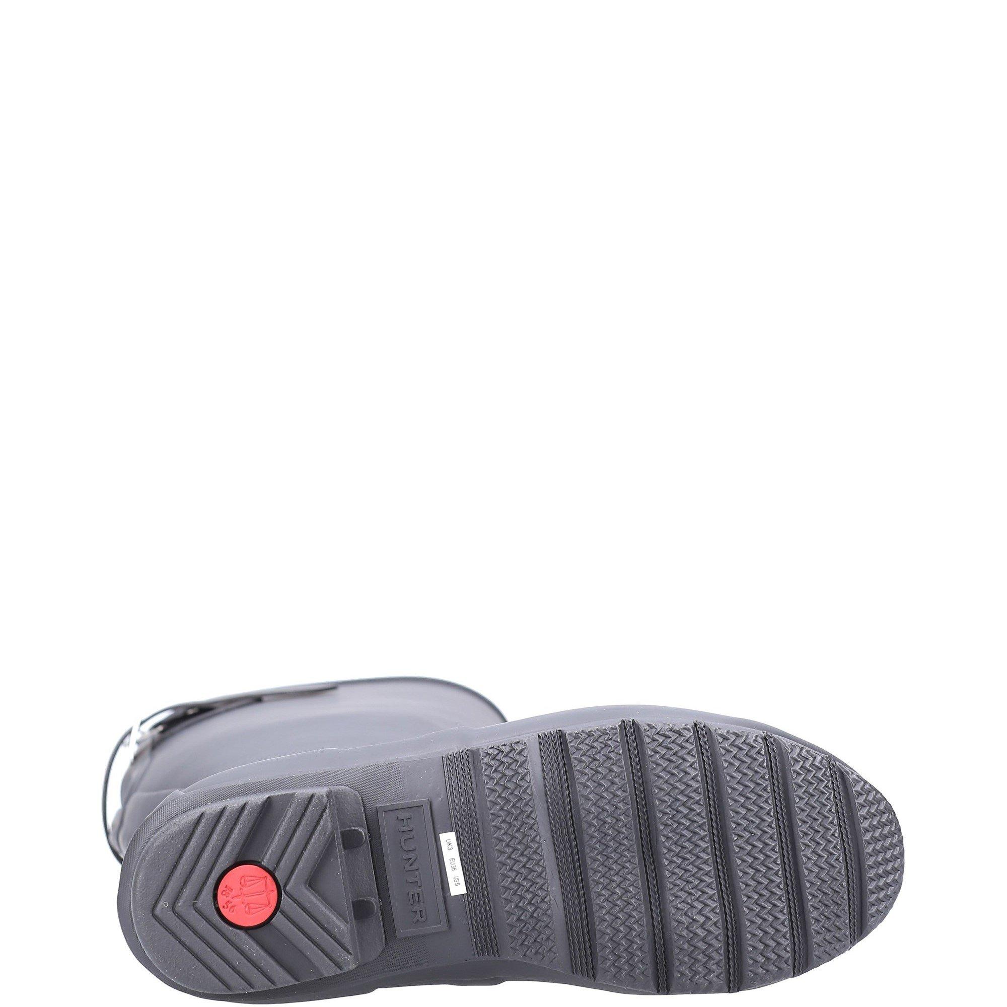 Black - Hunter - Original Tall Back Adjustable Wellington Boots - 4