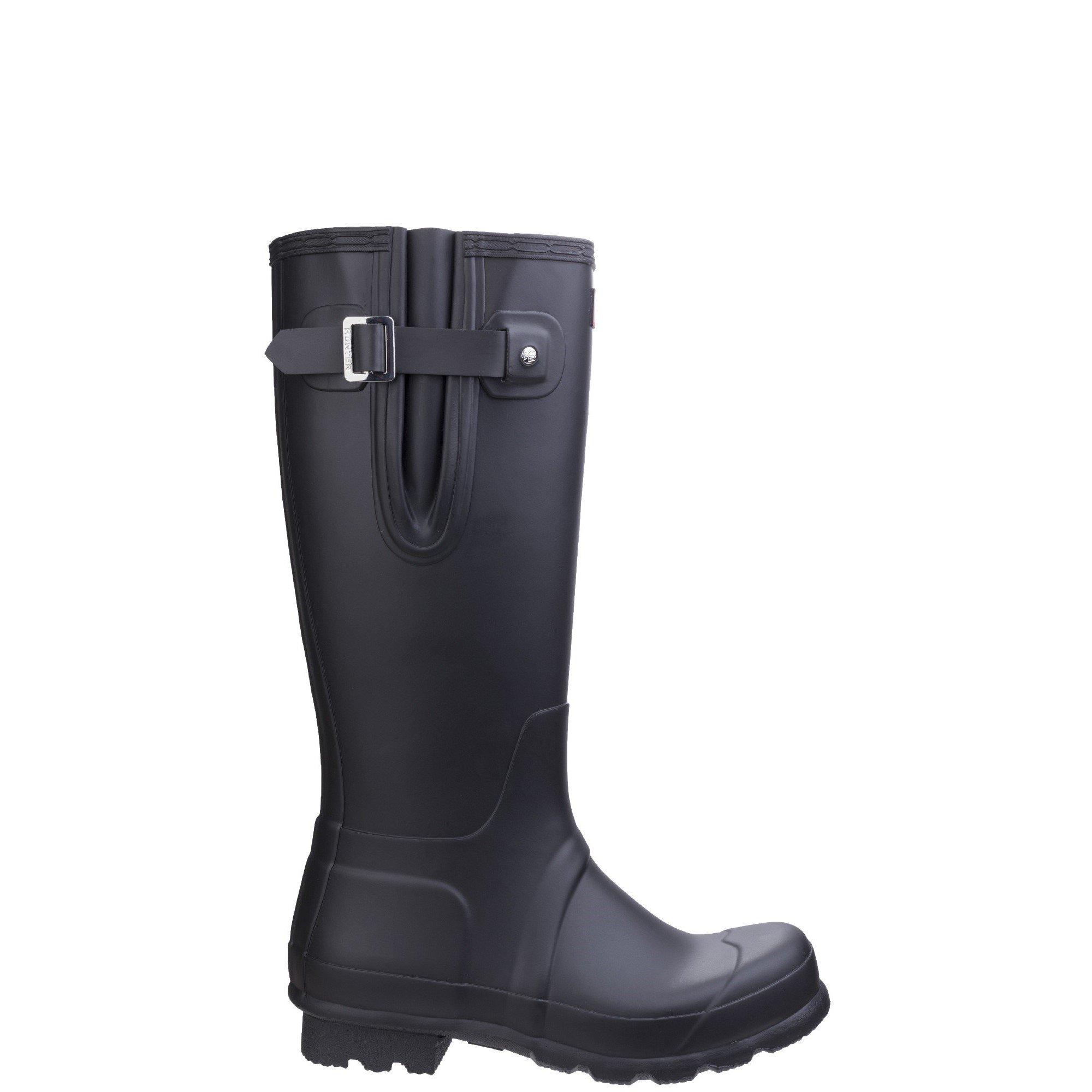 Black - Hunter - Original Side Adjustable Wellington Boots - 1