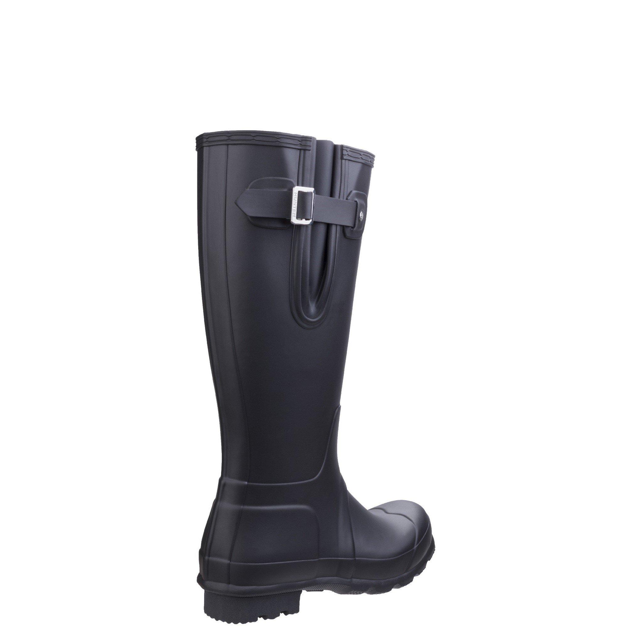 Black - Hunter - Original Side Adjustable Wellington Boots - 3