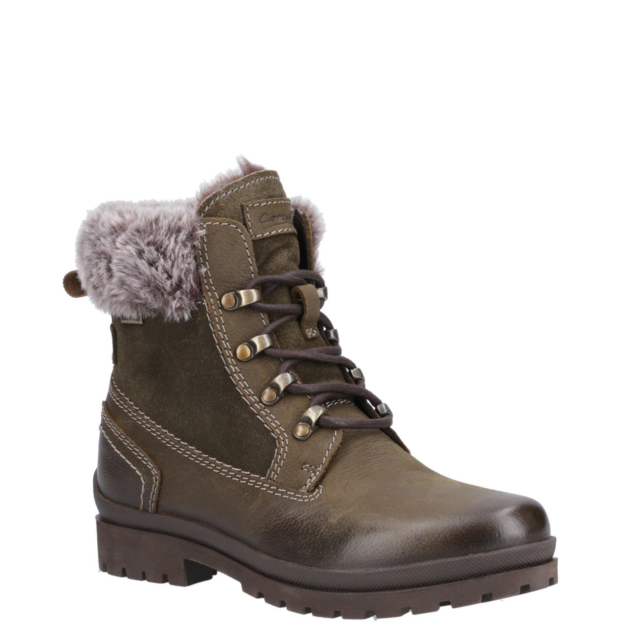 Khaki - Cotswold - Evenlode Ankle Boots - 2