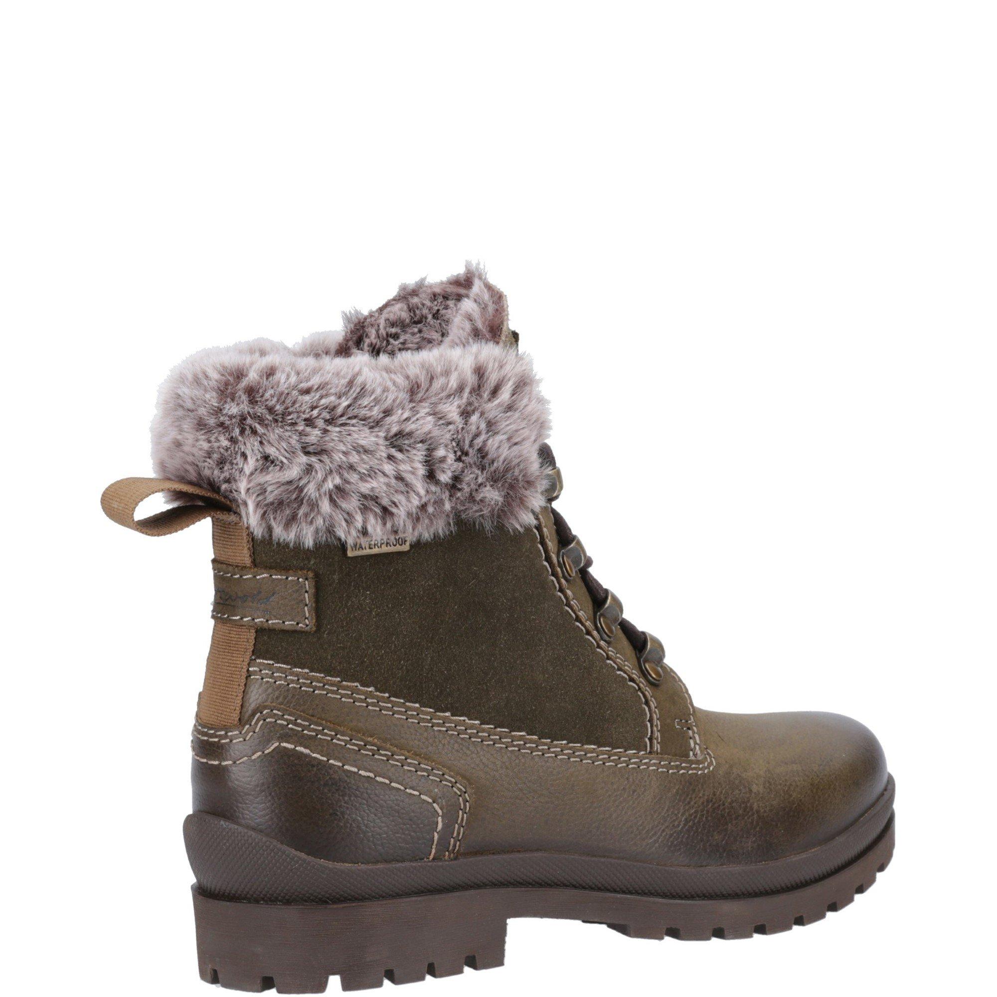 Khaki - Cotswold - Evenlode Ankle Boots - 3