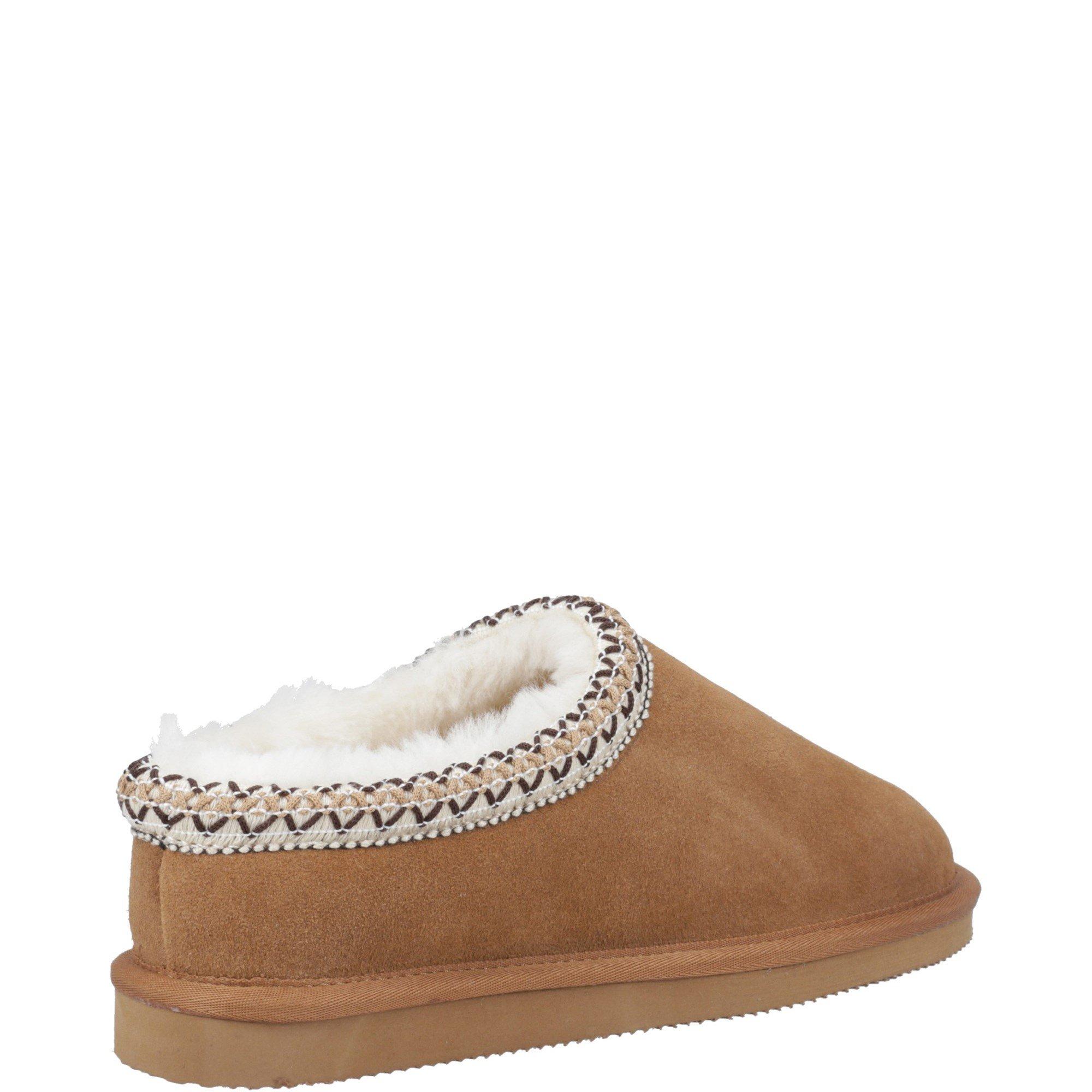Tan - Cotswold - Foxmoor Slippers - 3