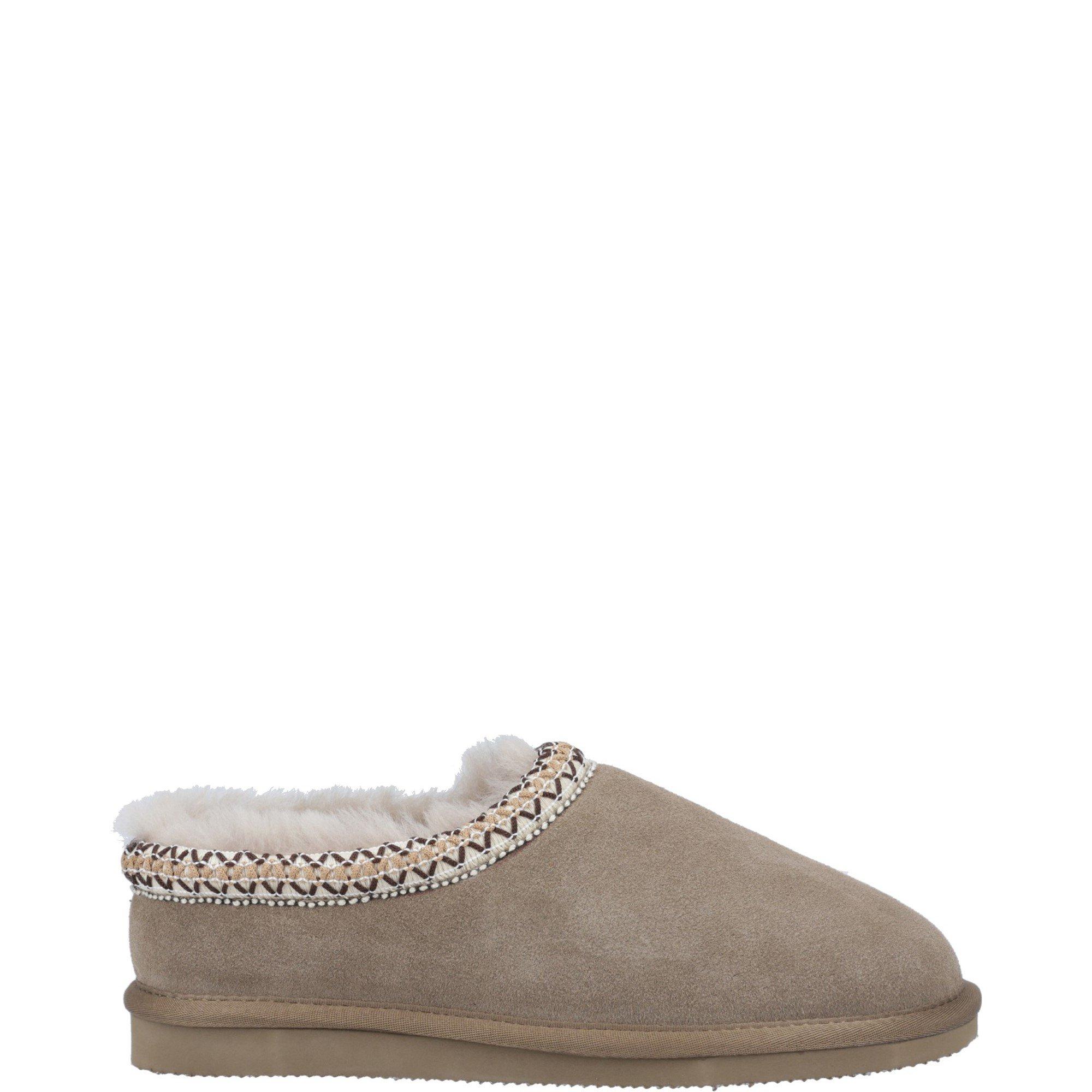 Taupe - Cotswold - Foxmoor Slippers - 1