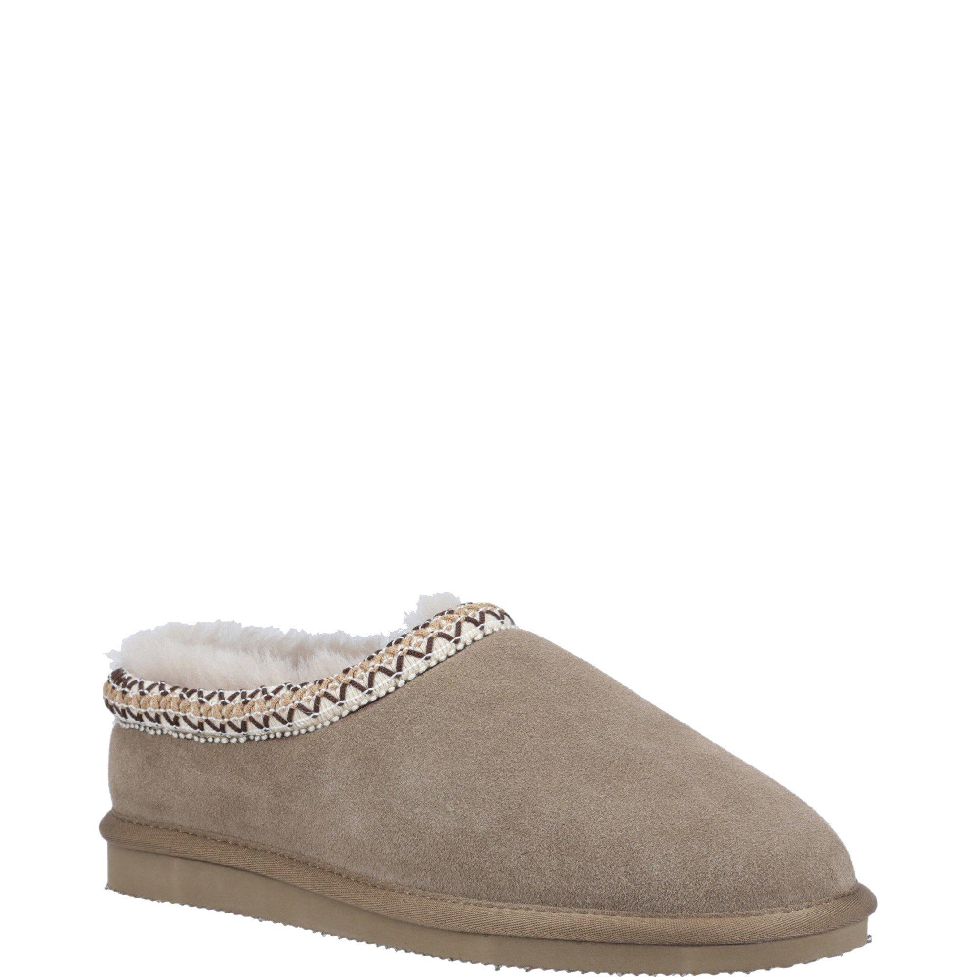 Taupe - Cotswold - Foxmoor Slippers - 2