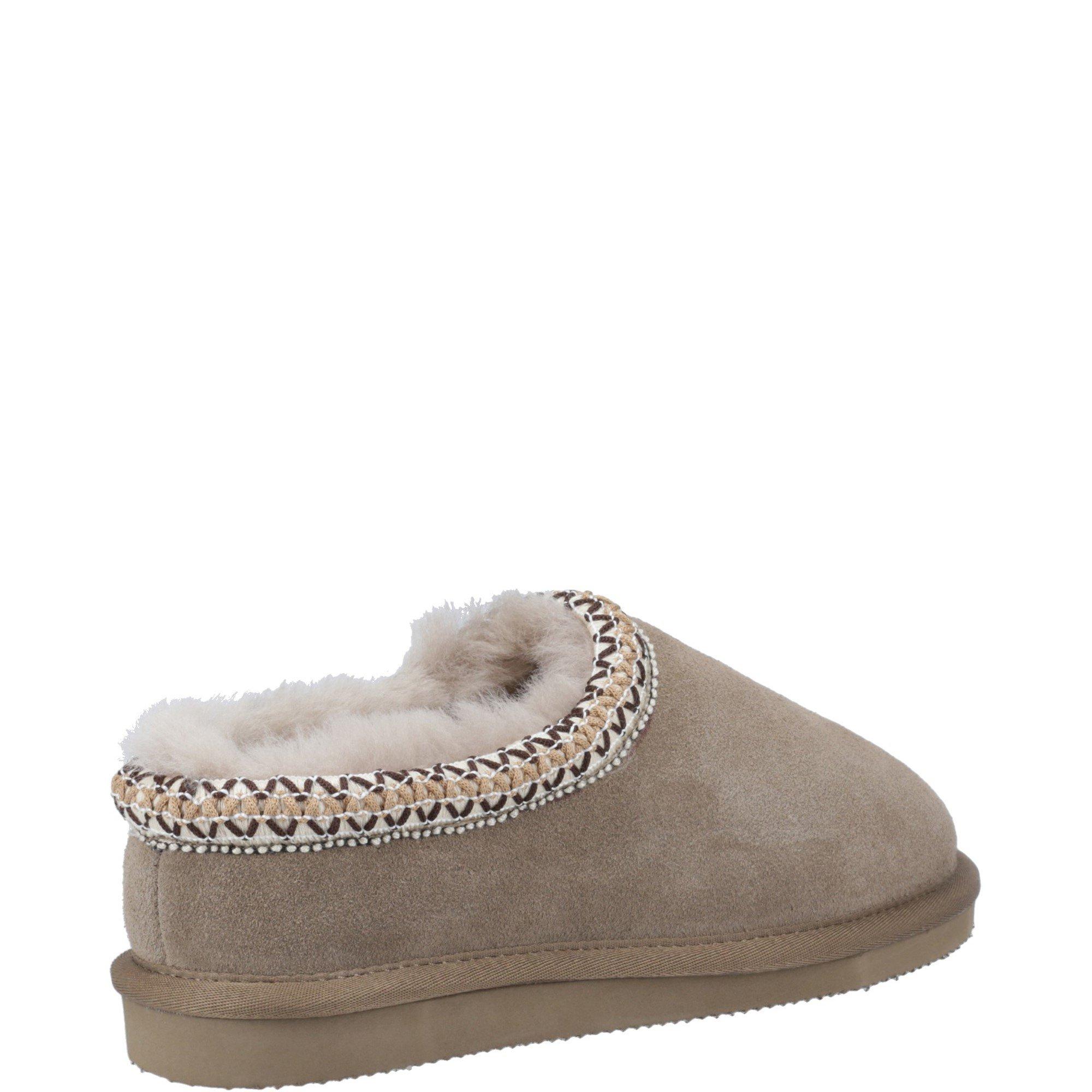 Taupe - Cotswold - Foxmoor Slippers - 3