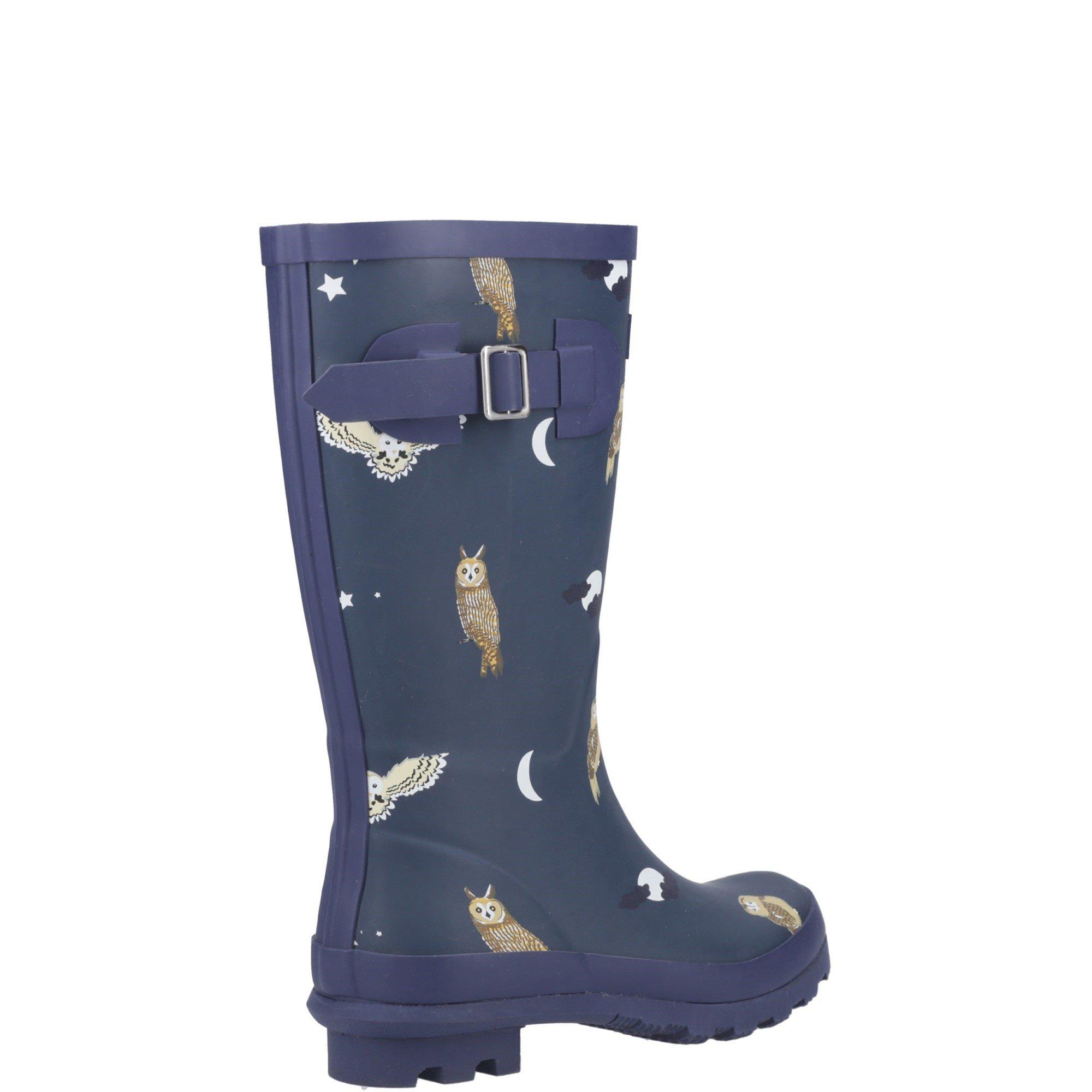 Navy - Cotswold - Woodland JNR Wellingtons - 3