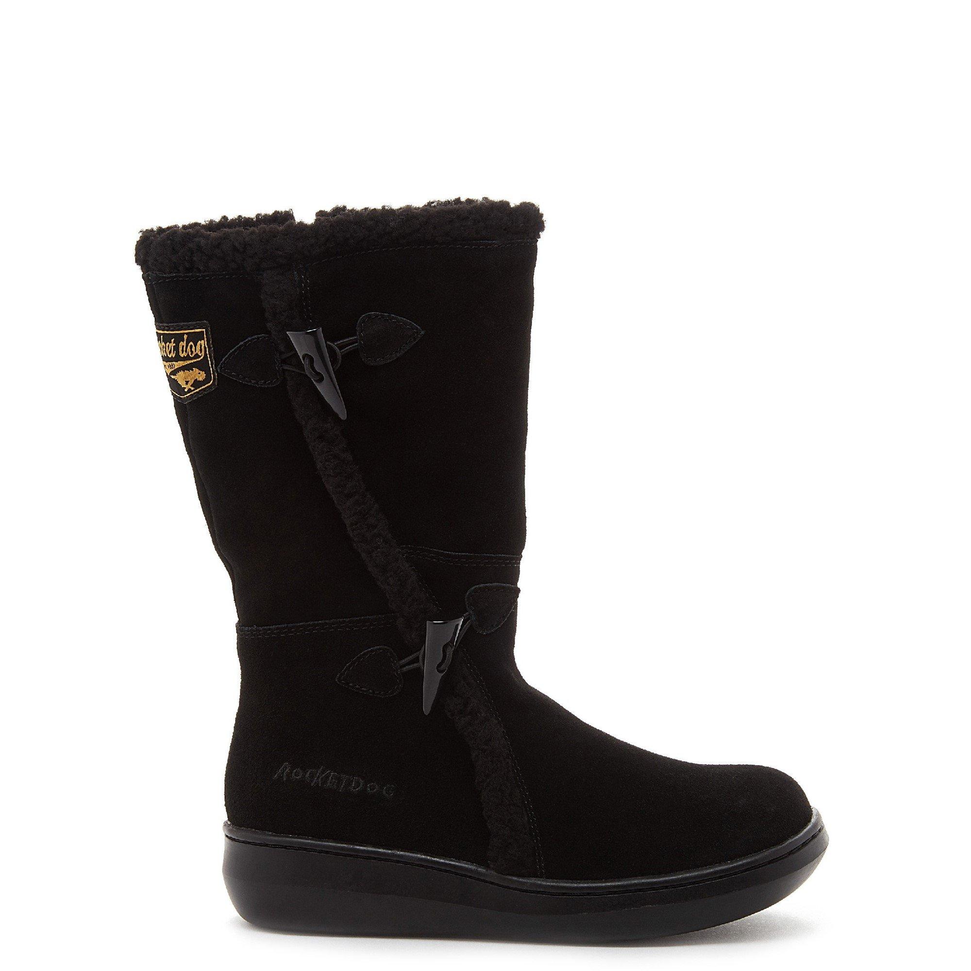 Black - Rocket Dog - Slope Mid-Calf Winter Boot - 1