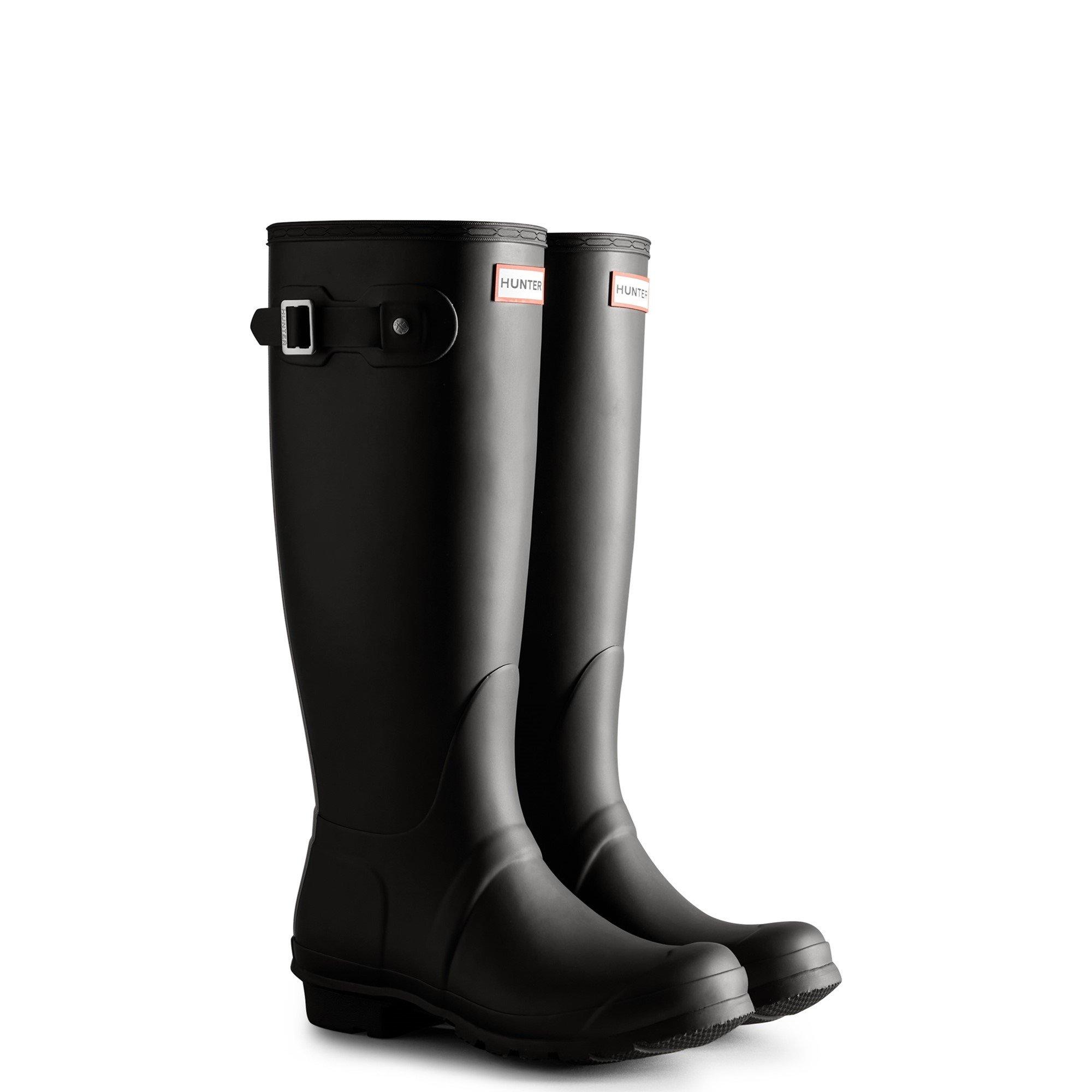 Black - Hunter - Womens Original Tall Wellington - 2