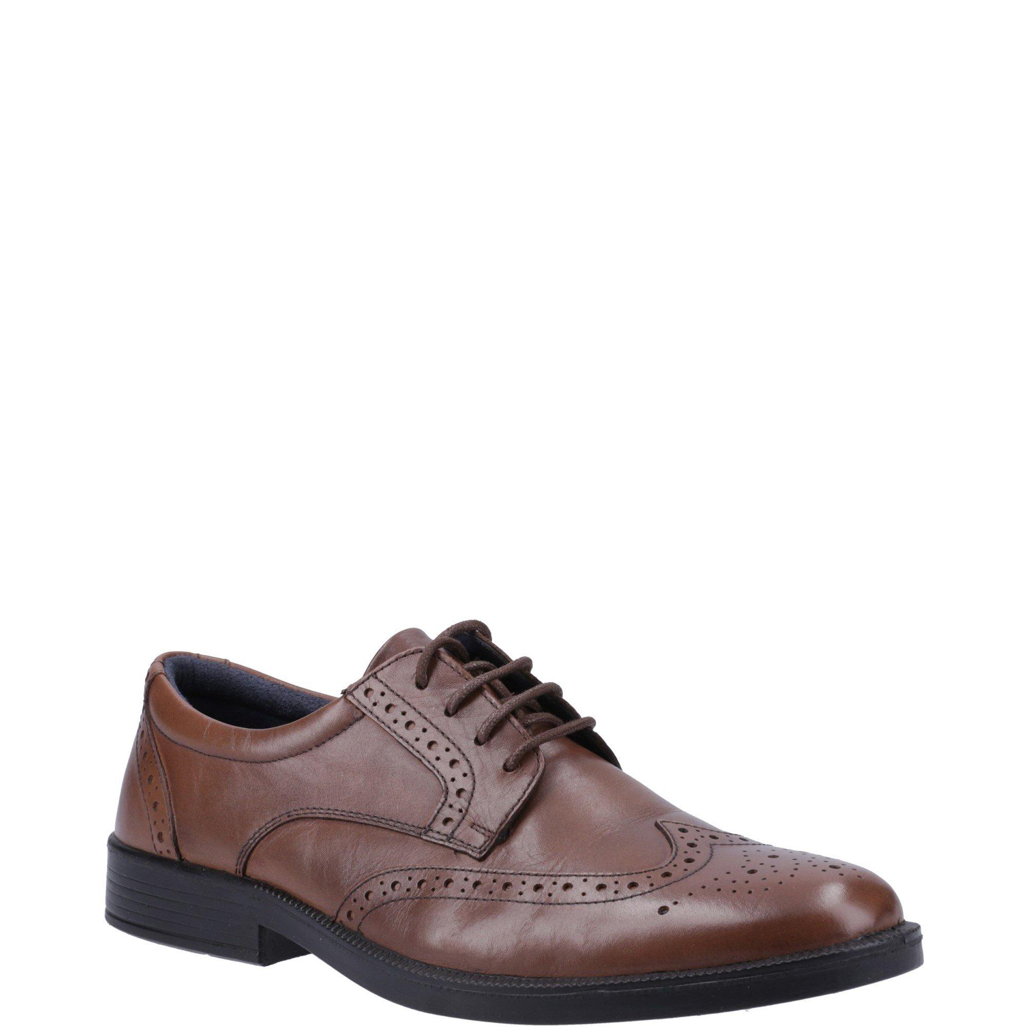 Tan - Hush Puppies - Nolan Brogue - 2
