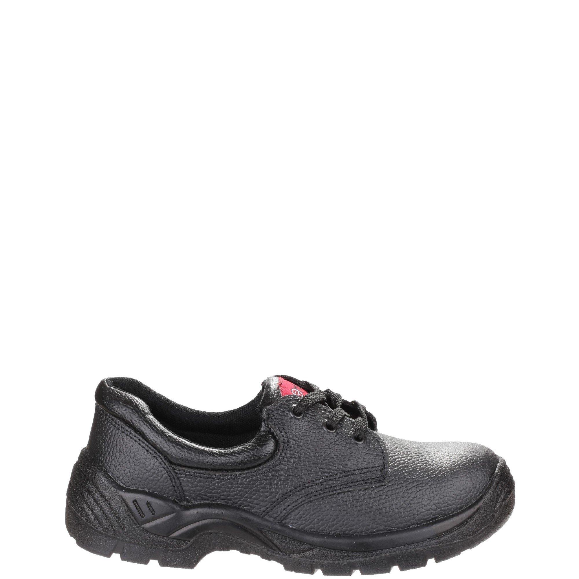 Black - Centek - FS337 Lace-up Safety Shoe - 1