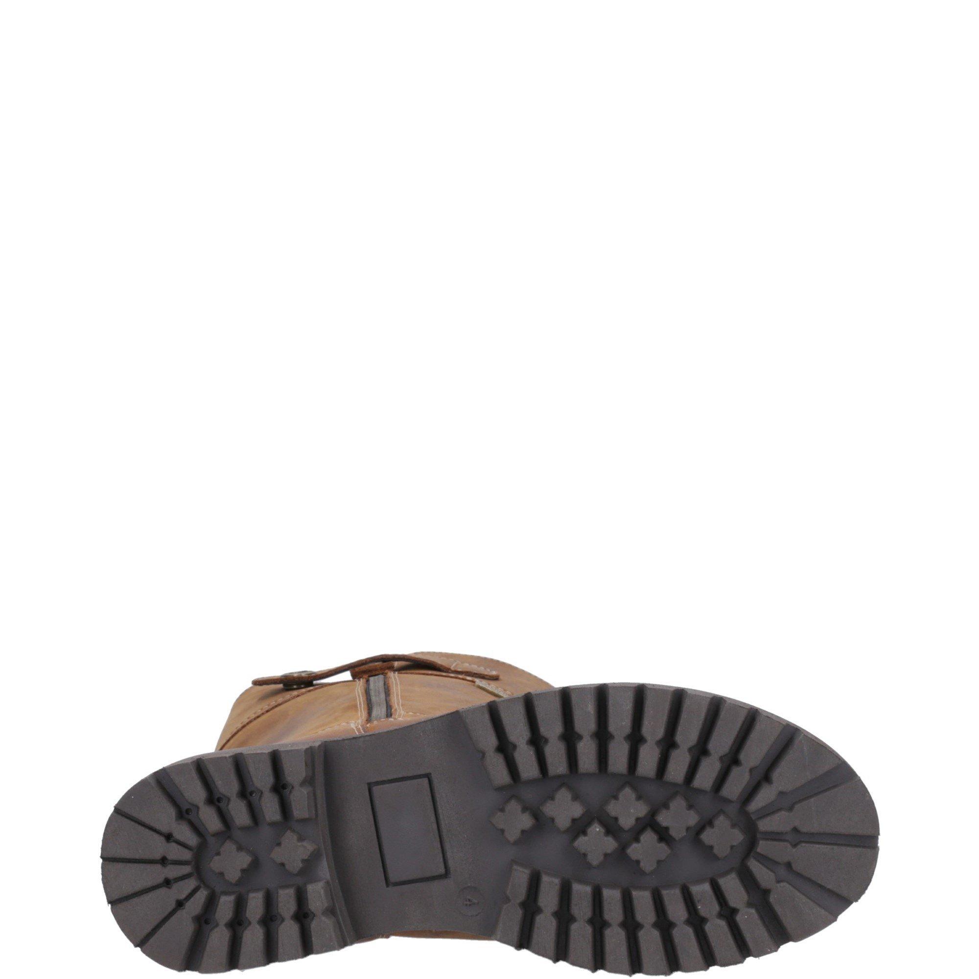 Tan - Cotswold - Women's Bushcombe Flat Ankle Boot - 4