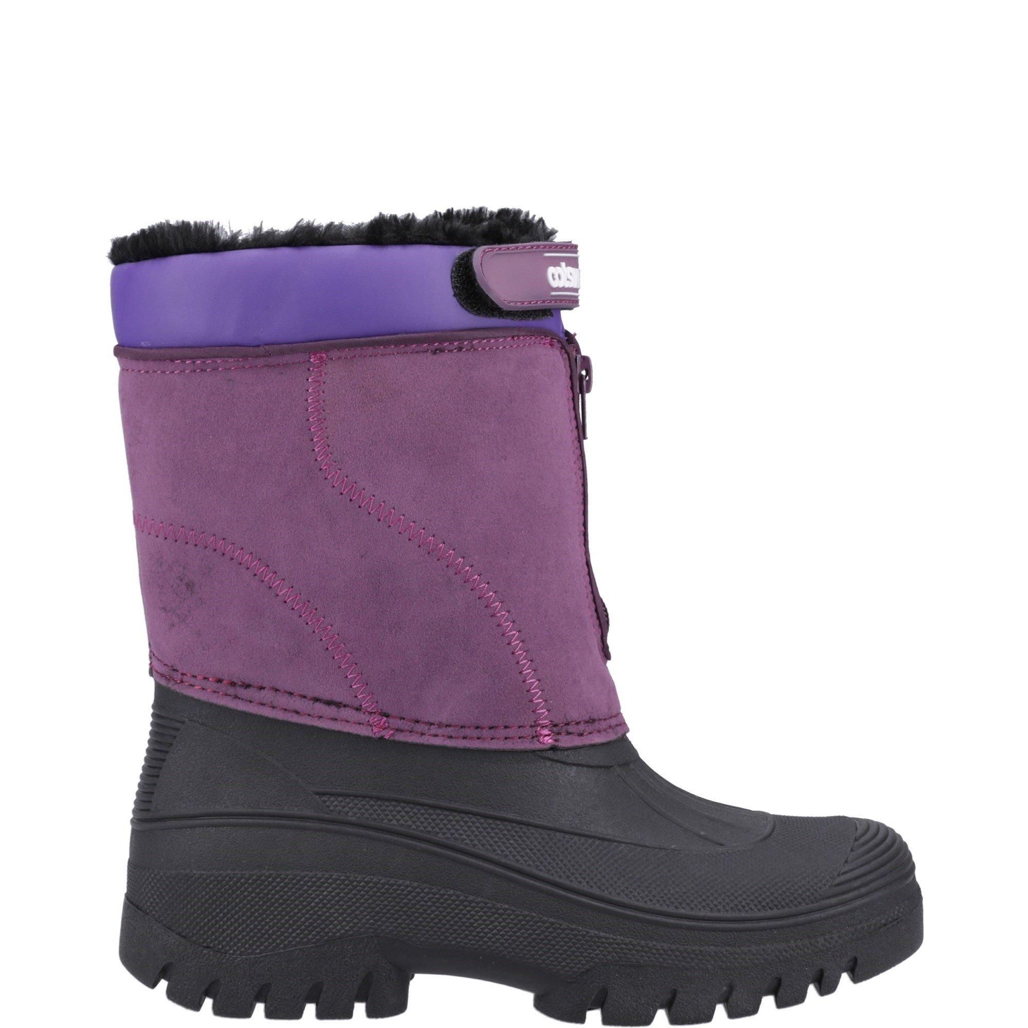 Purple - Cotswold - Venture Waterproof Winter Boot - 1