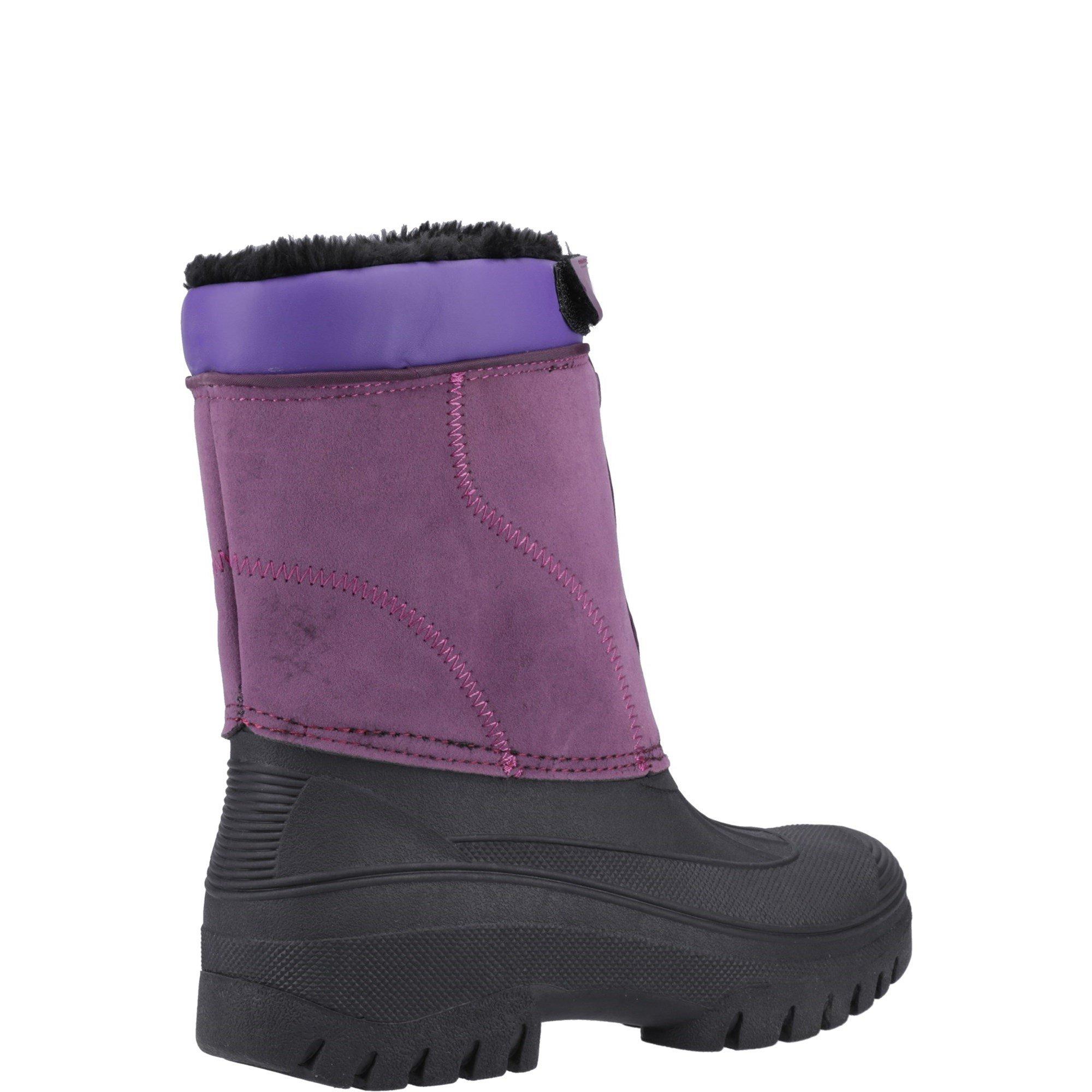 Purple - Cotswold - Venture Waterproof Winter Boot - 3
