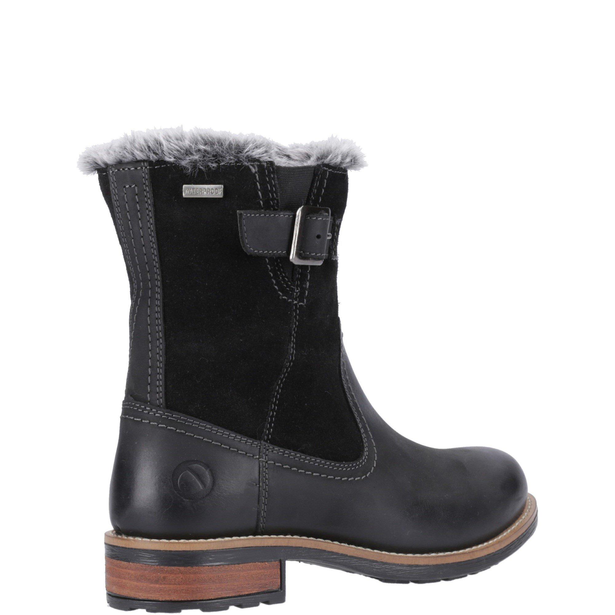 Black - Cotswold - Kemerton Ankle Boots - 3