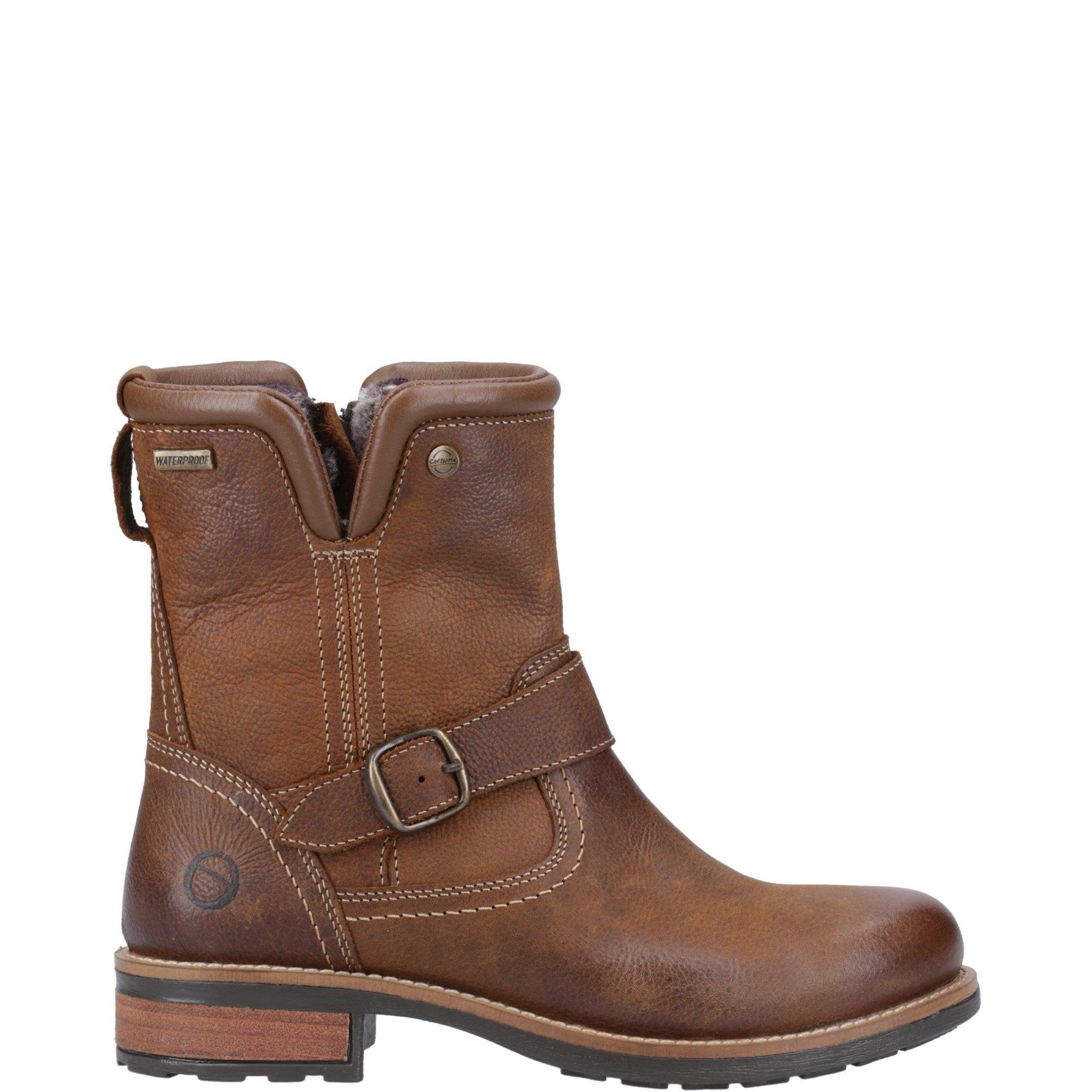 Tan - Cotswold - Kinsham Ankle Boots - 1
