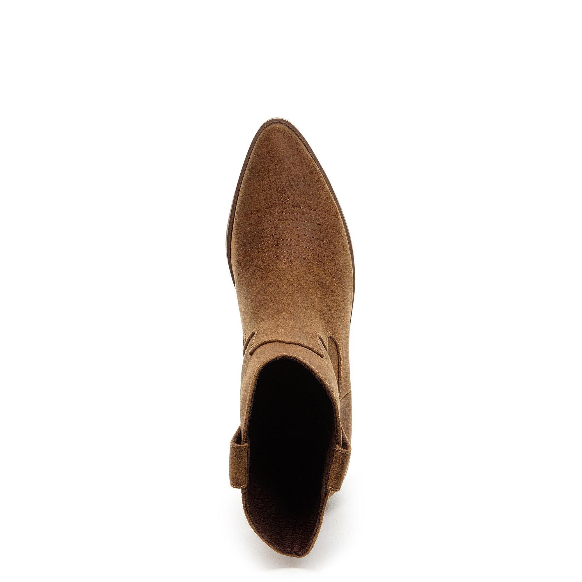 Brown - Rocket Dog - Feather Ankle Boots - 4
