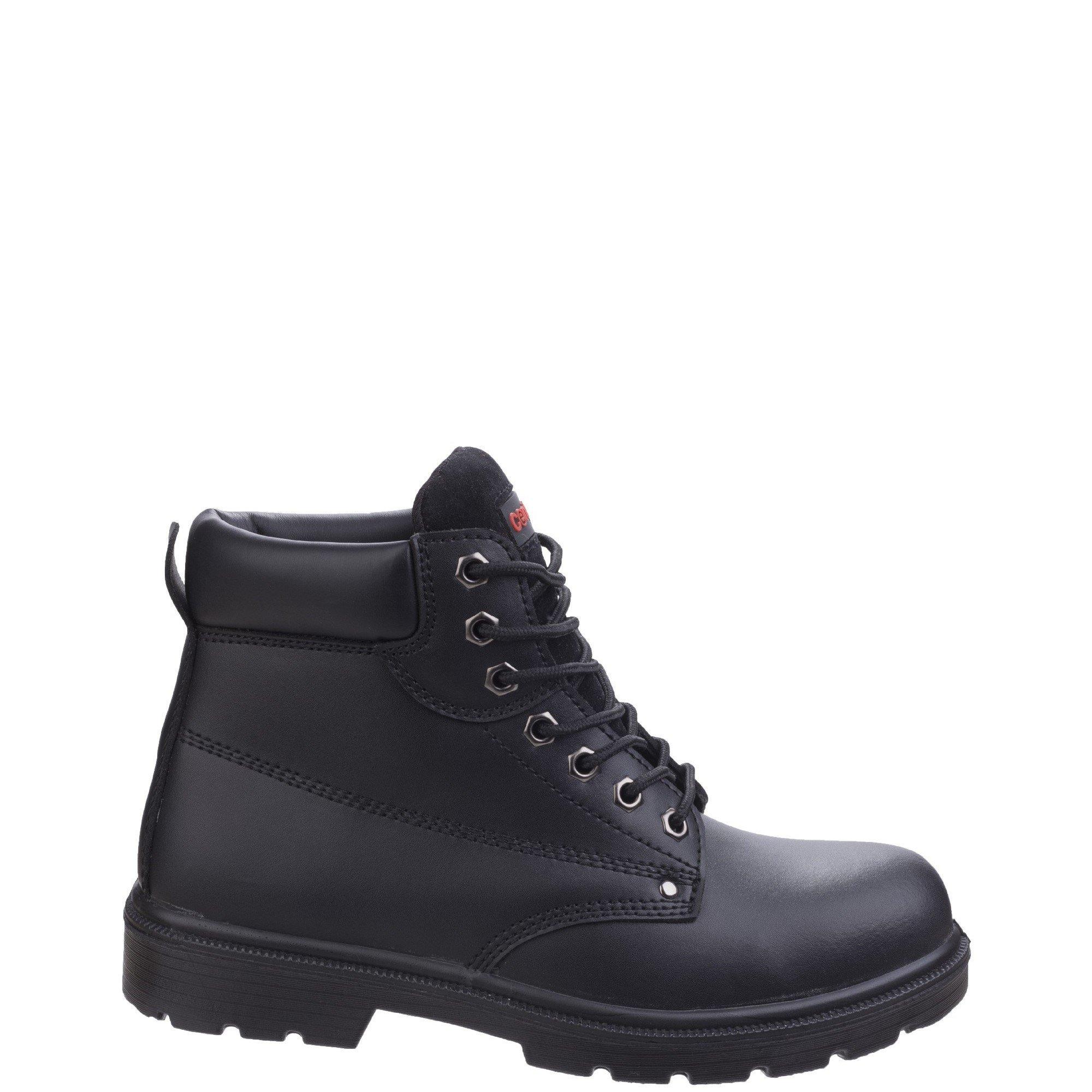 Black - Centek - FS331 Classic Ankle S3 Black Safety Boot - 1