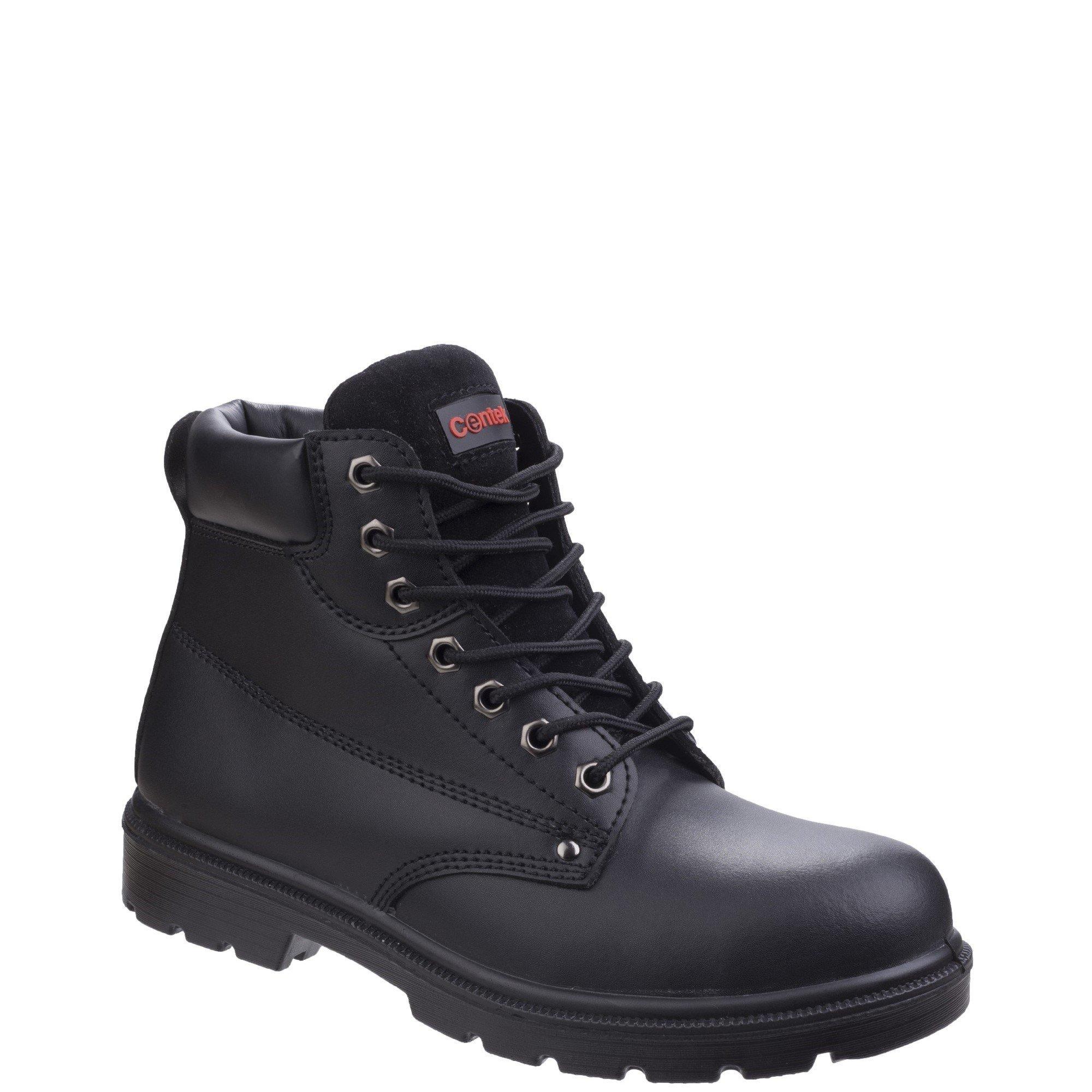 Black - Centek - FS331 Classic Ankle S3 Black Safety Boot - 2