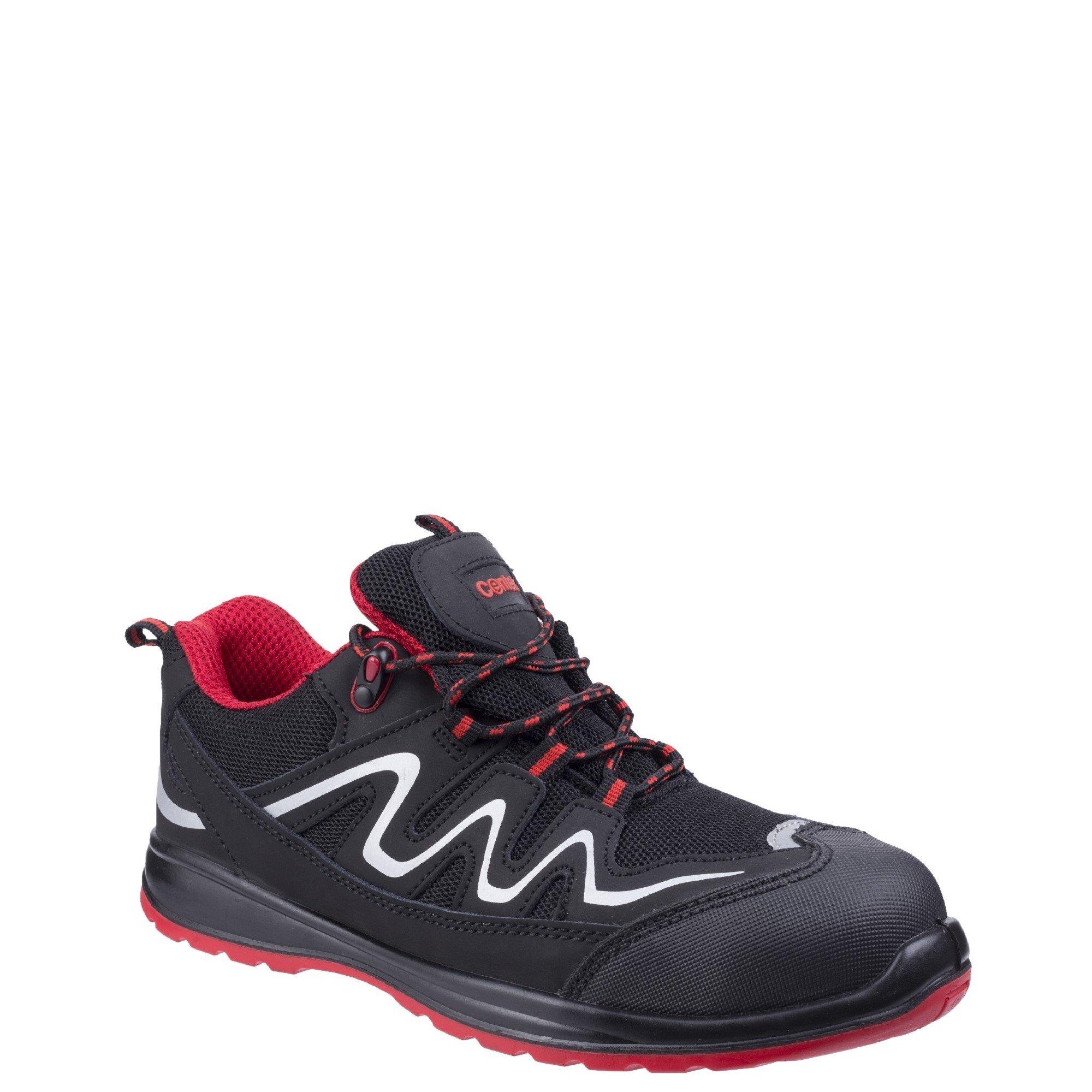 Black - Centek - FS312 Extra Light Water Resistant Safety Trainer - 2