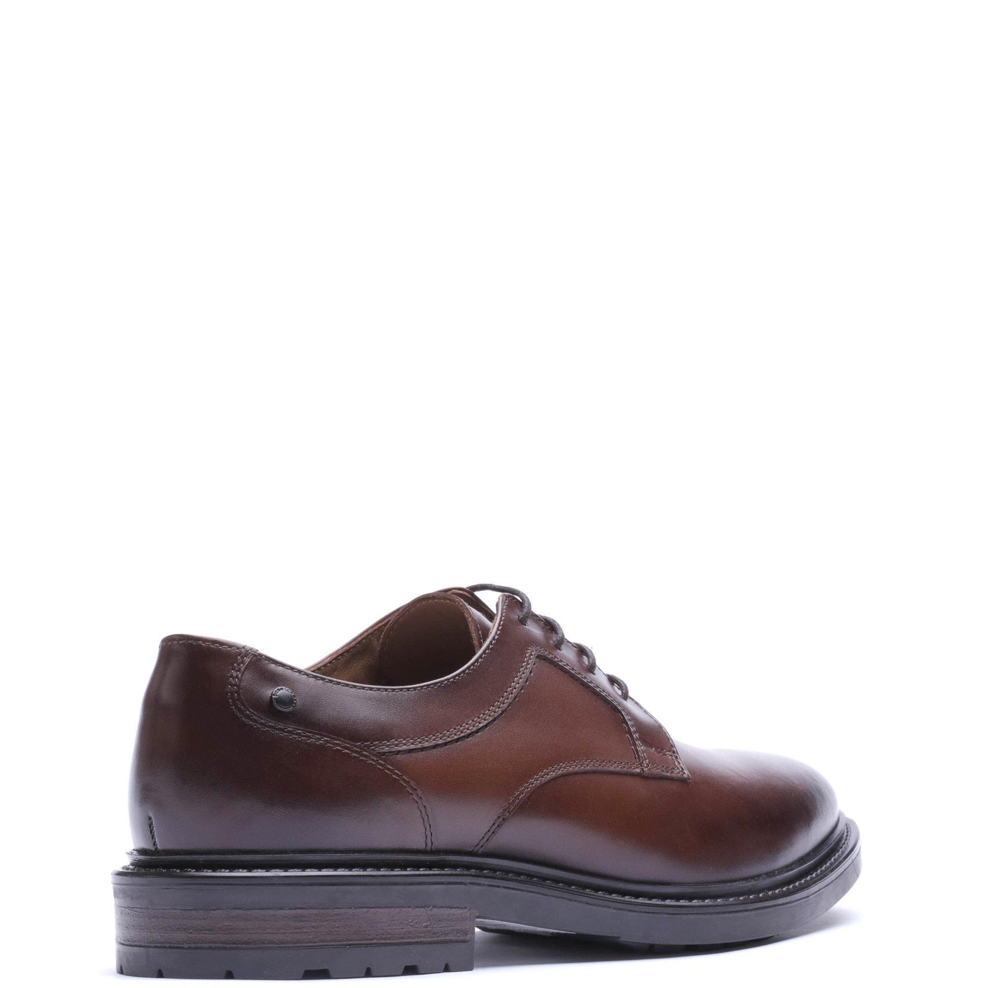 Brown - Base London - CARTER LACE UP SHOE - 3
