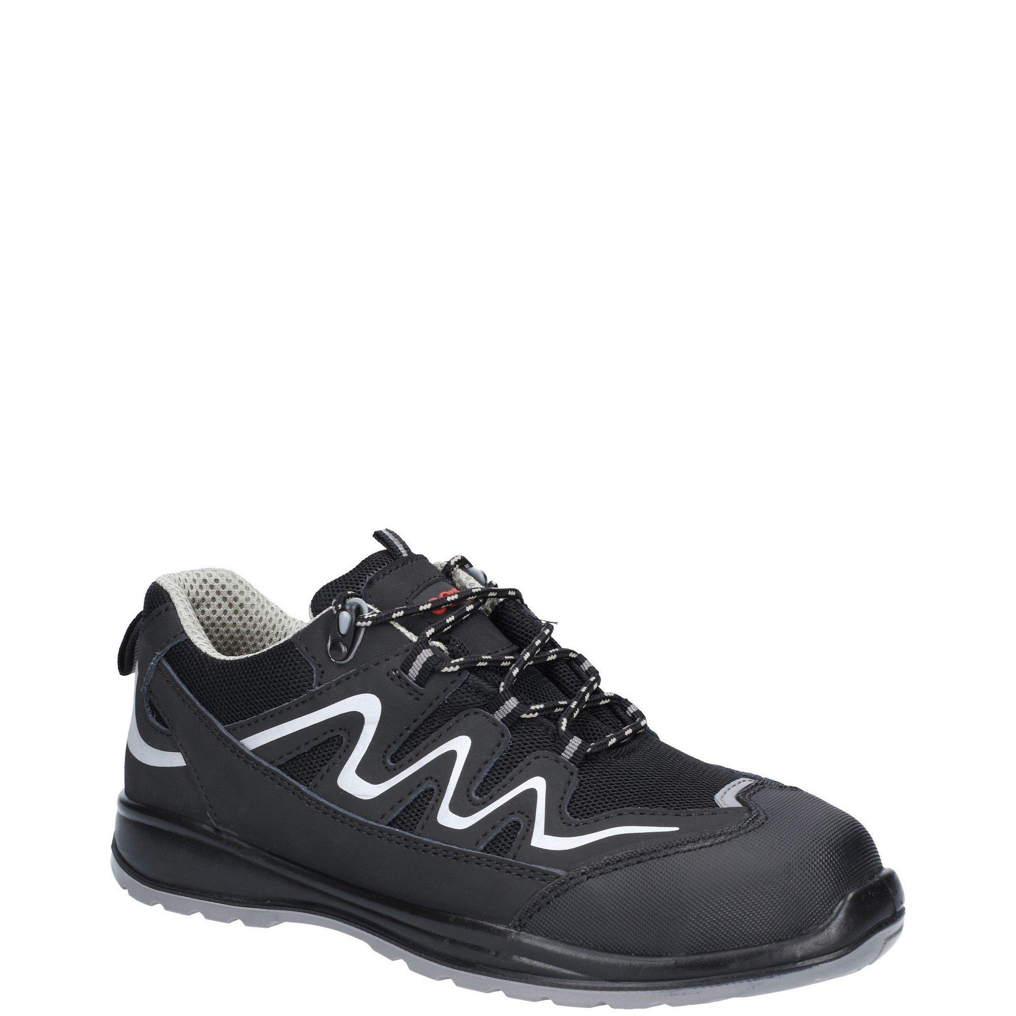 Black - Centek - FS313 Extra Light Water Resistant Safety Trainer - 2