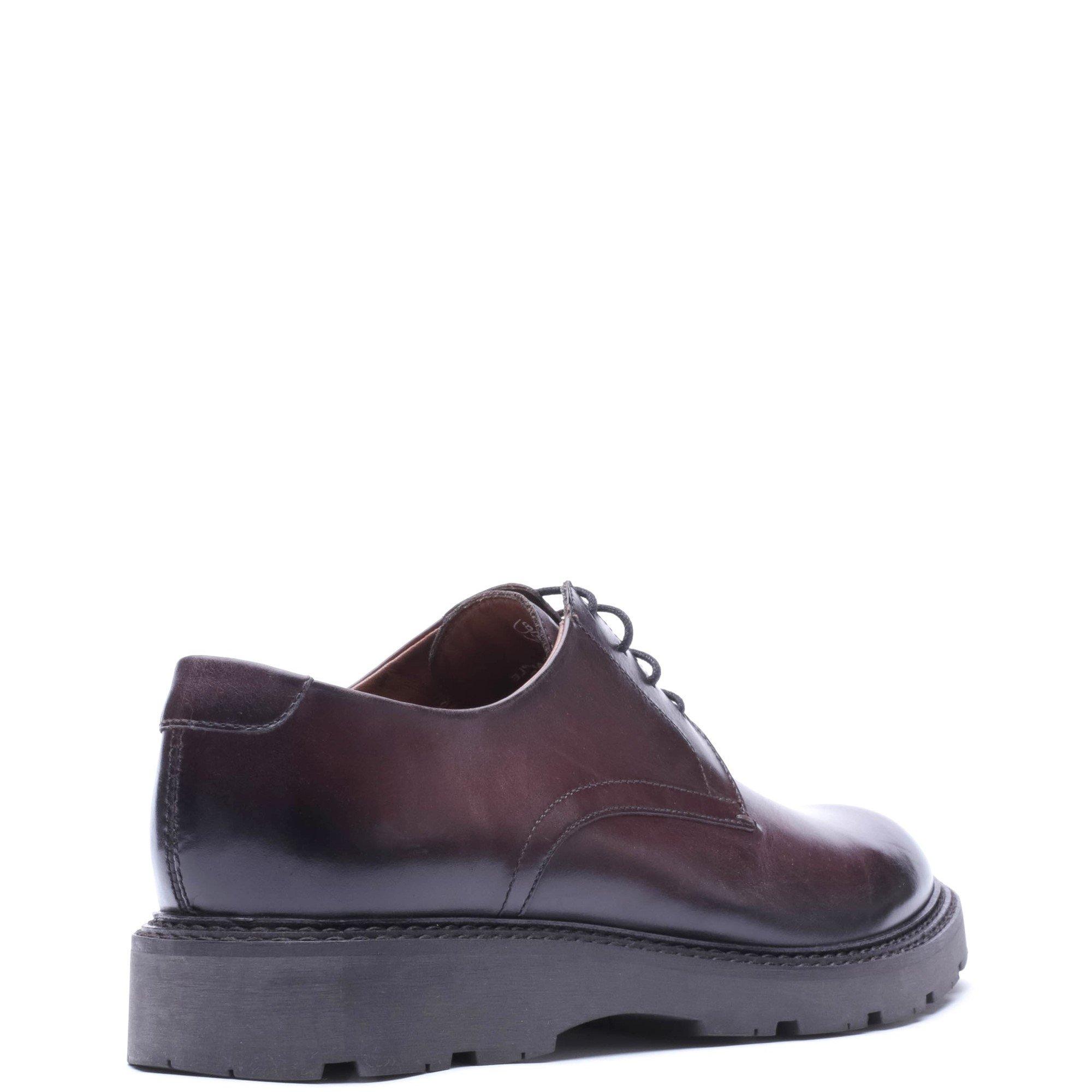 Brown - Base London - VECTOR LACE UP SHOE - 3